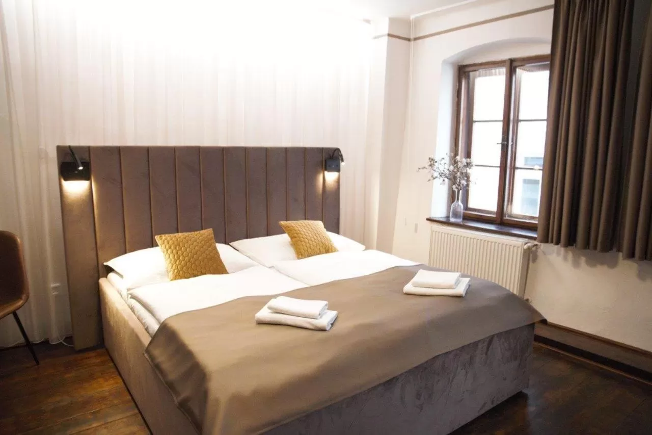 Bed in Hotel Svambersky dum