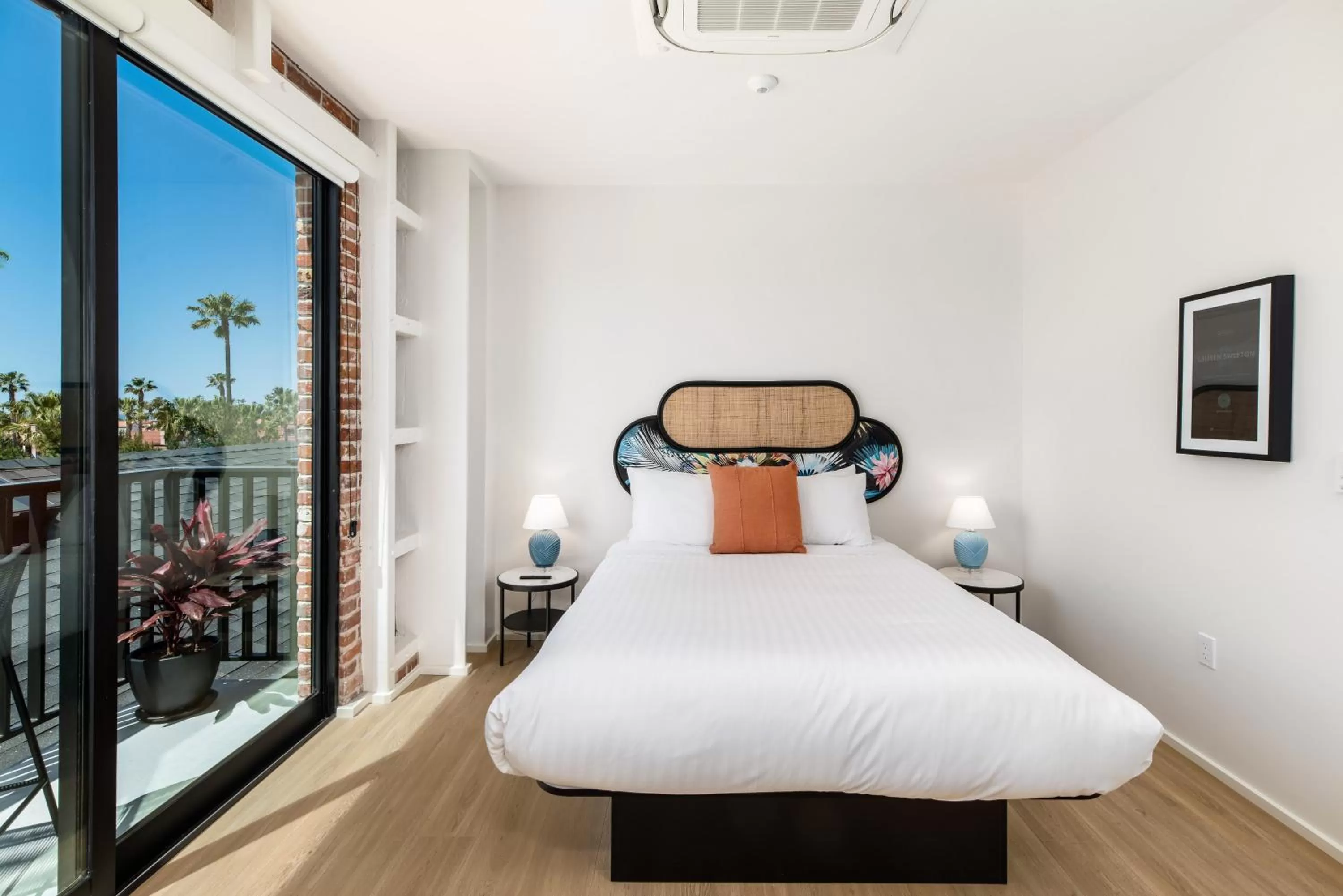 Bed in The Brick Boutique Hotel