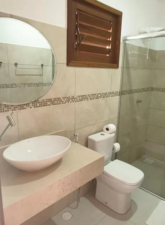 Bathroom in Pousada Recanto da Praia