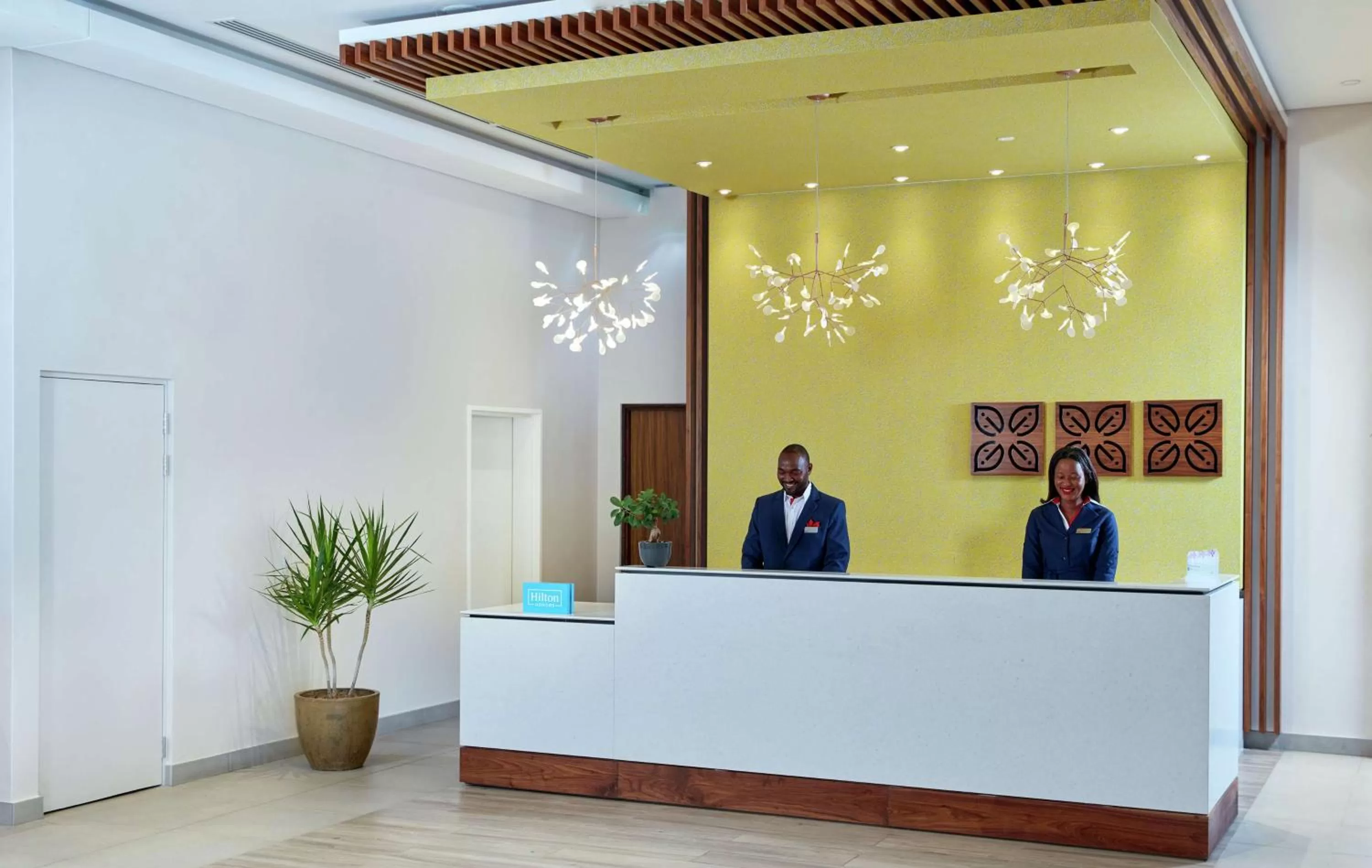 Lobby or reception in Hilton Garden Inn Gaborone, Botswana