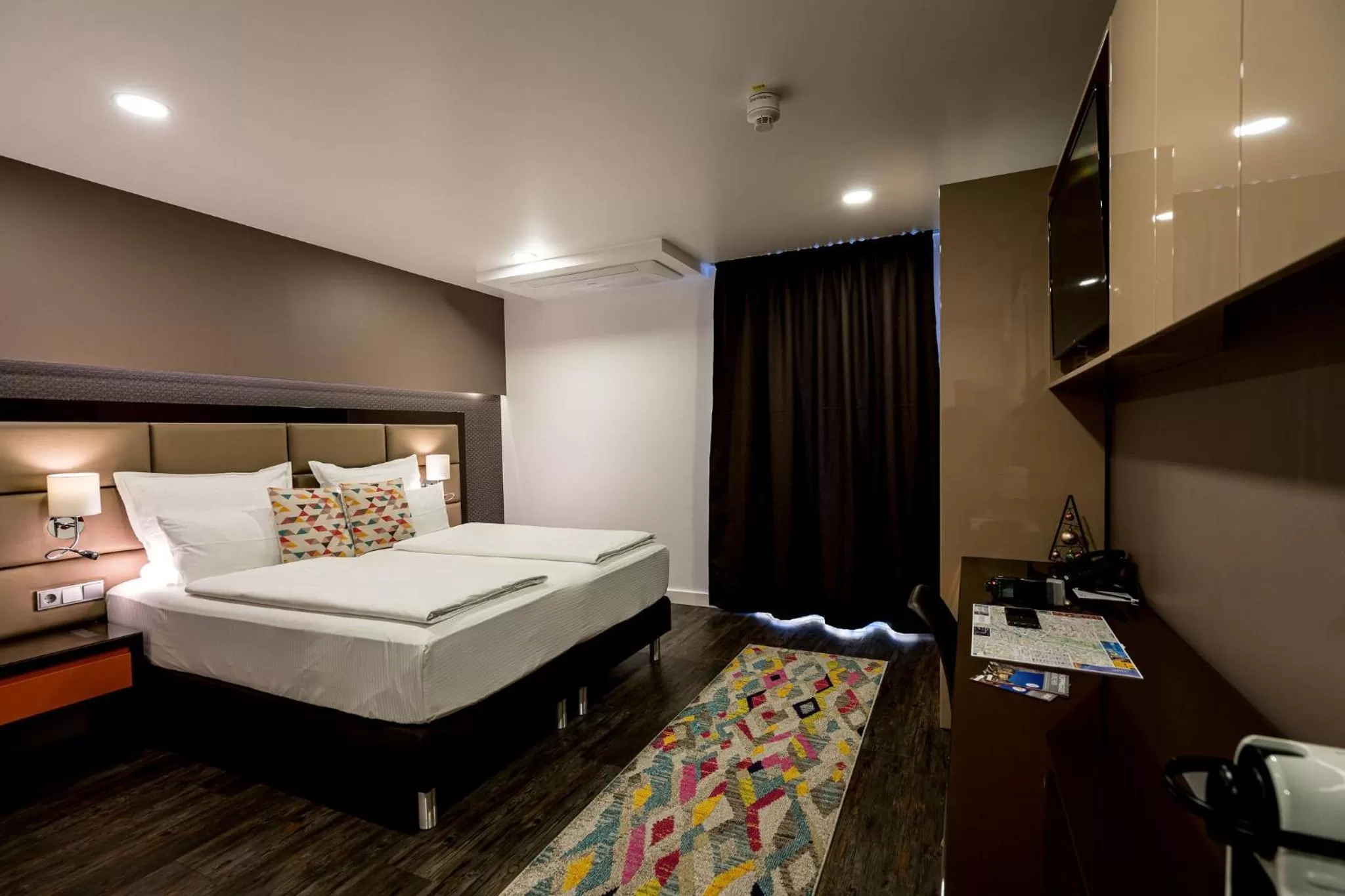 Bed in Hotel Kreis Residenz München