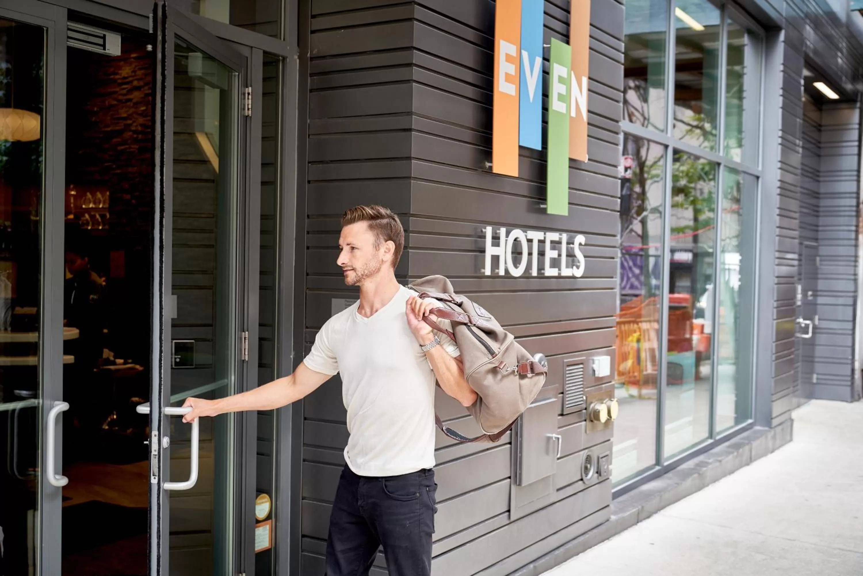 Property building in EVEN Hotel New York - Times Square South by IHG