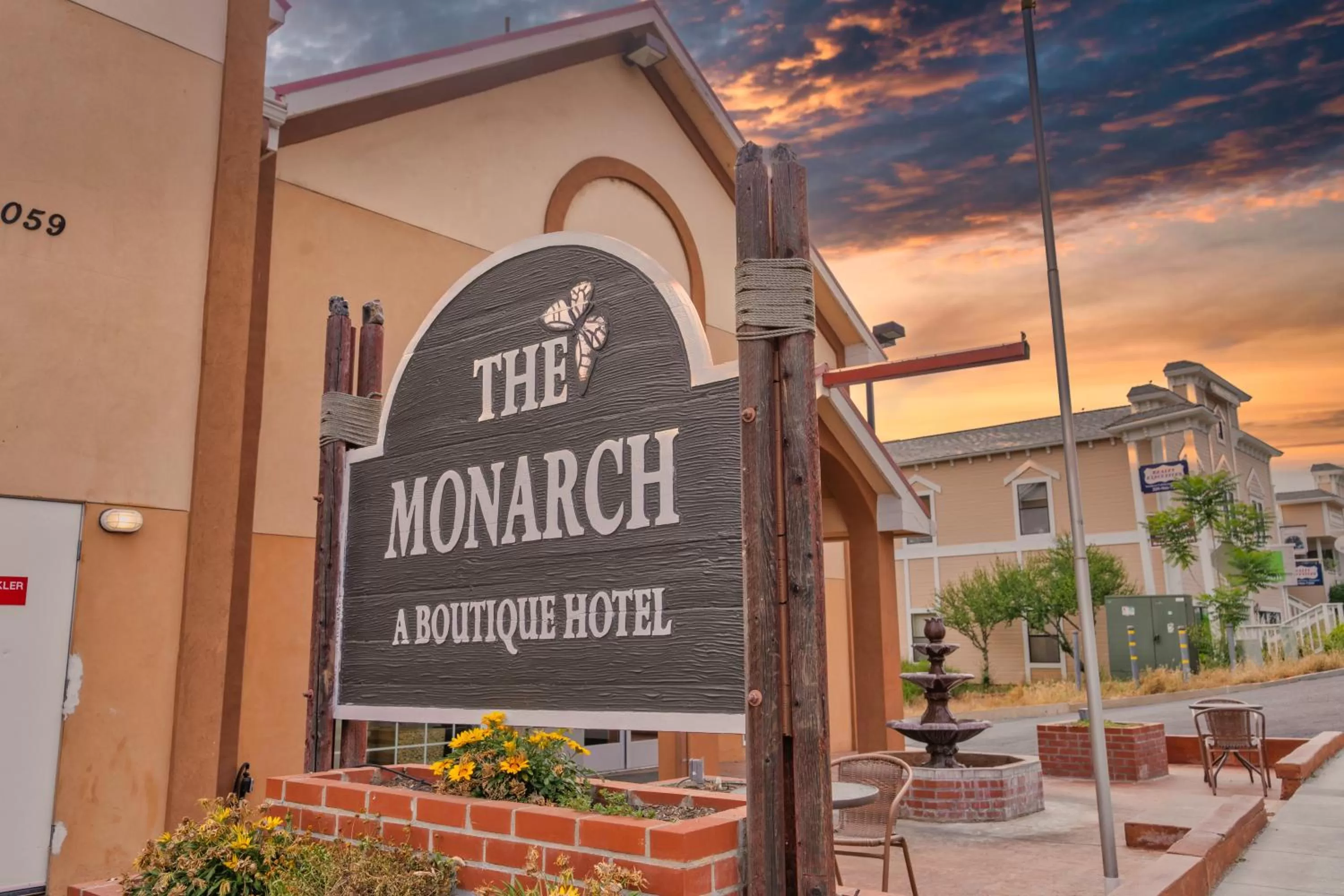 Property logo or sign in The Monarch Inn