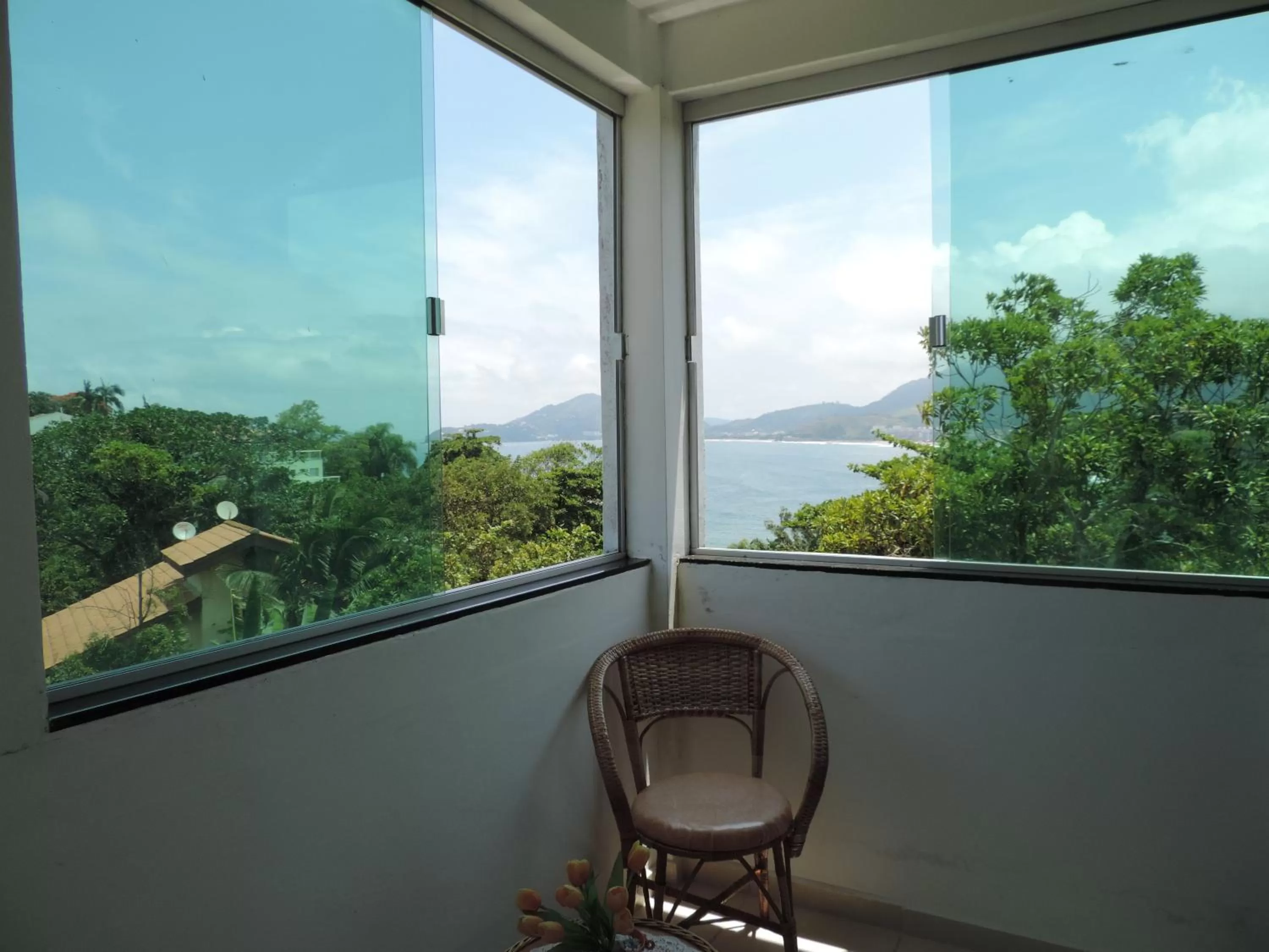 Balcony/Terrace in Pousada Recanto do Teimoso