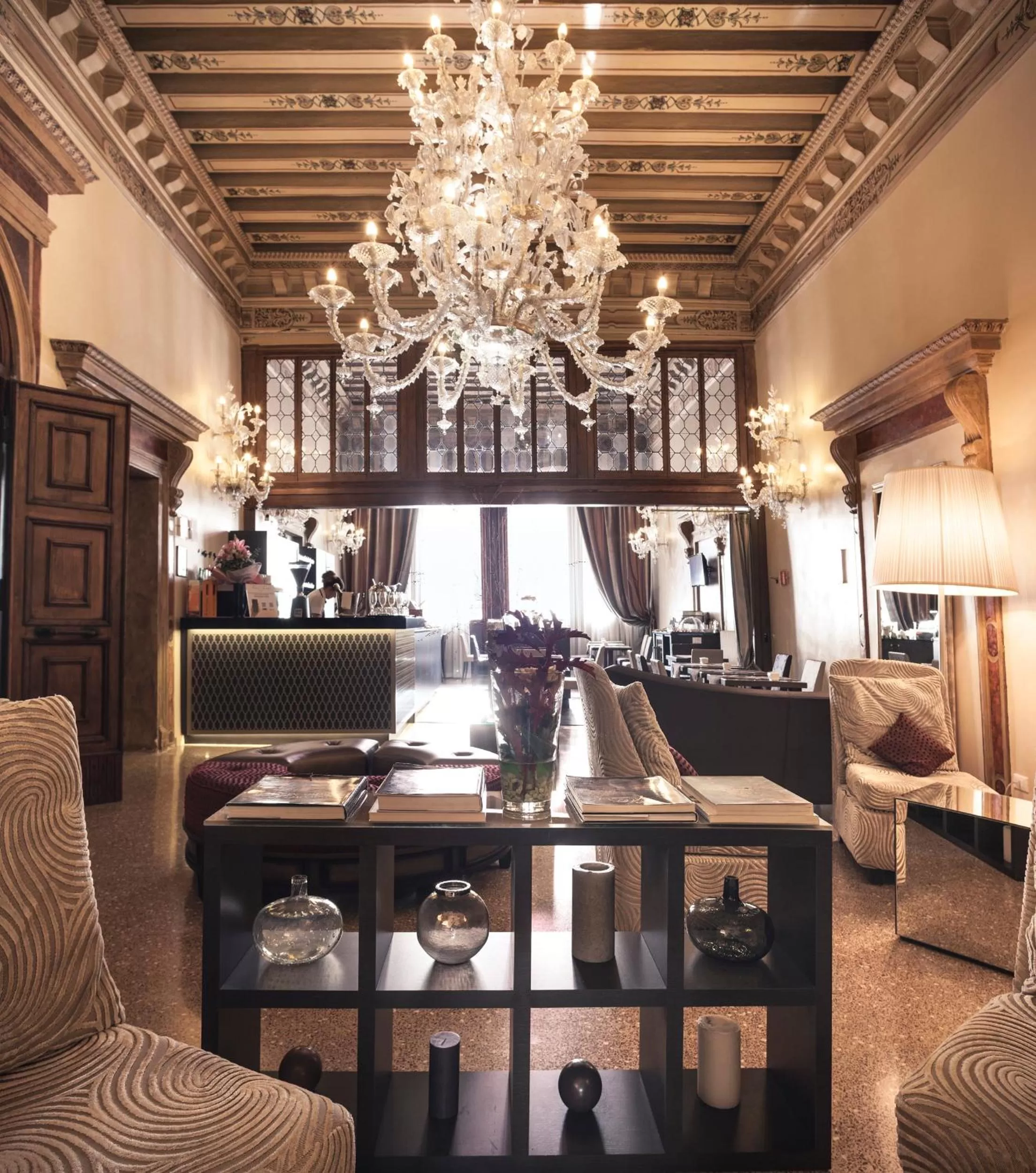 Communal lounge/ TV room in Arcadia Boutique Hotel