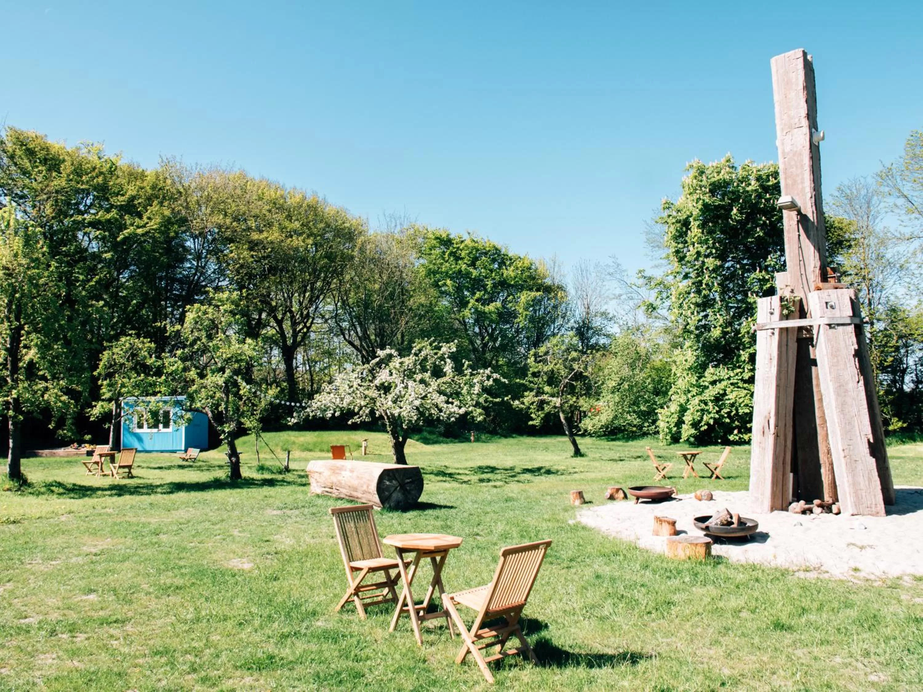 Garden in Hotel Landhafen