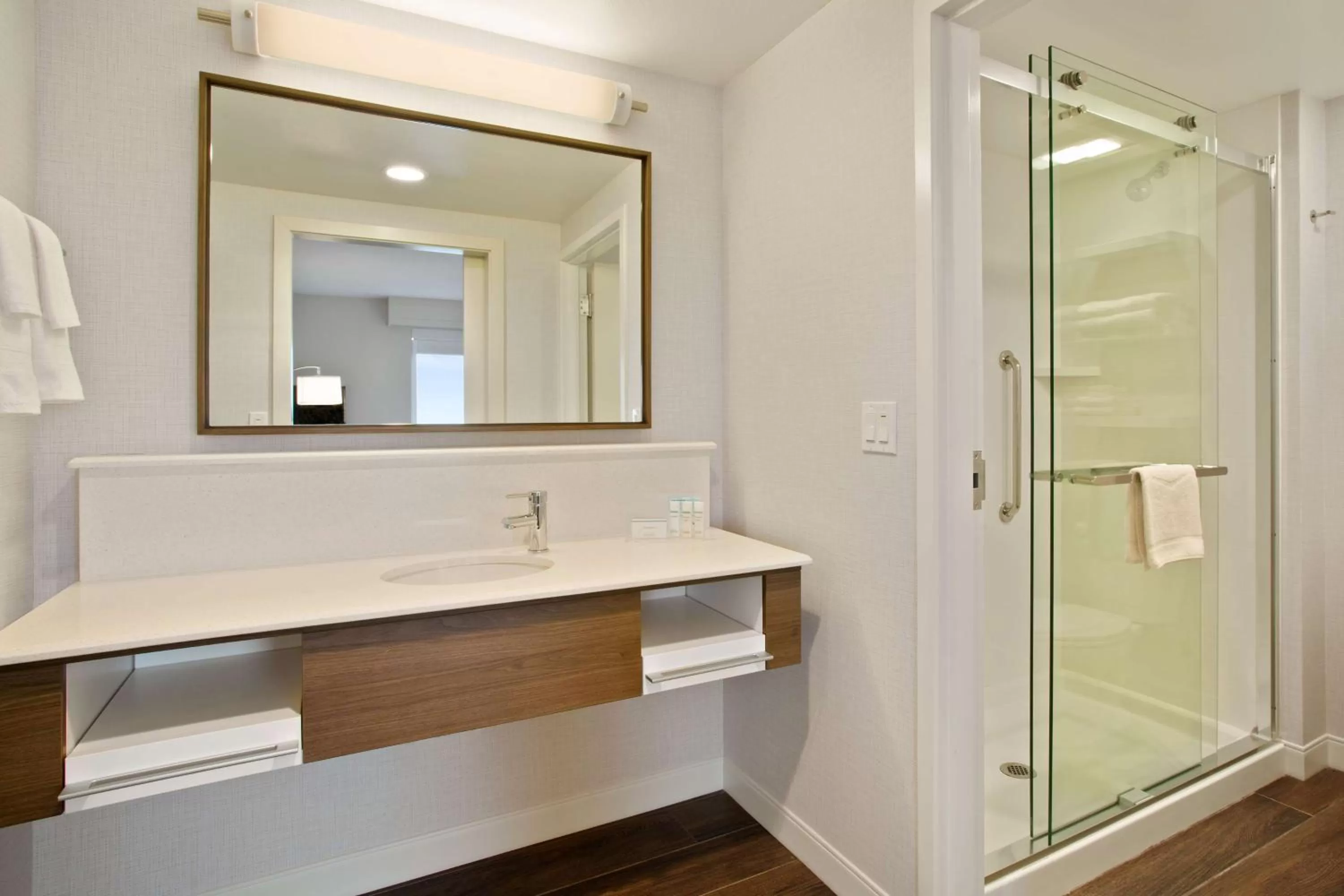 Bathroom in Hampton Inn & Suites- Seattle Woodinville Wa