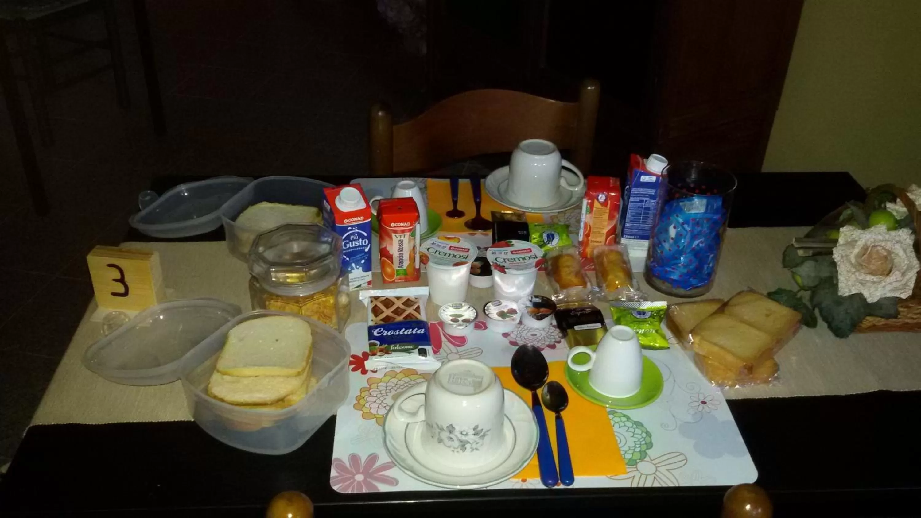 Breakfast in B&B La villetta rossa