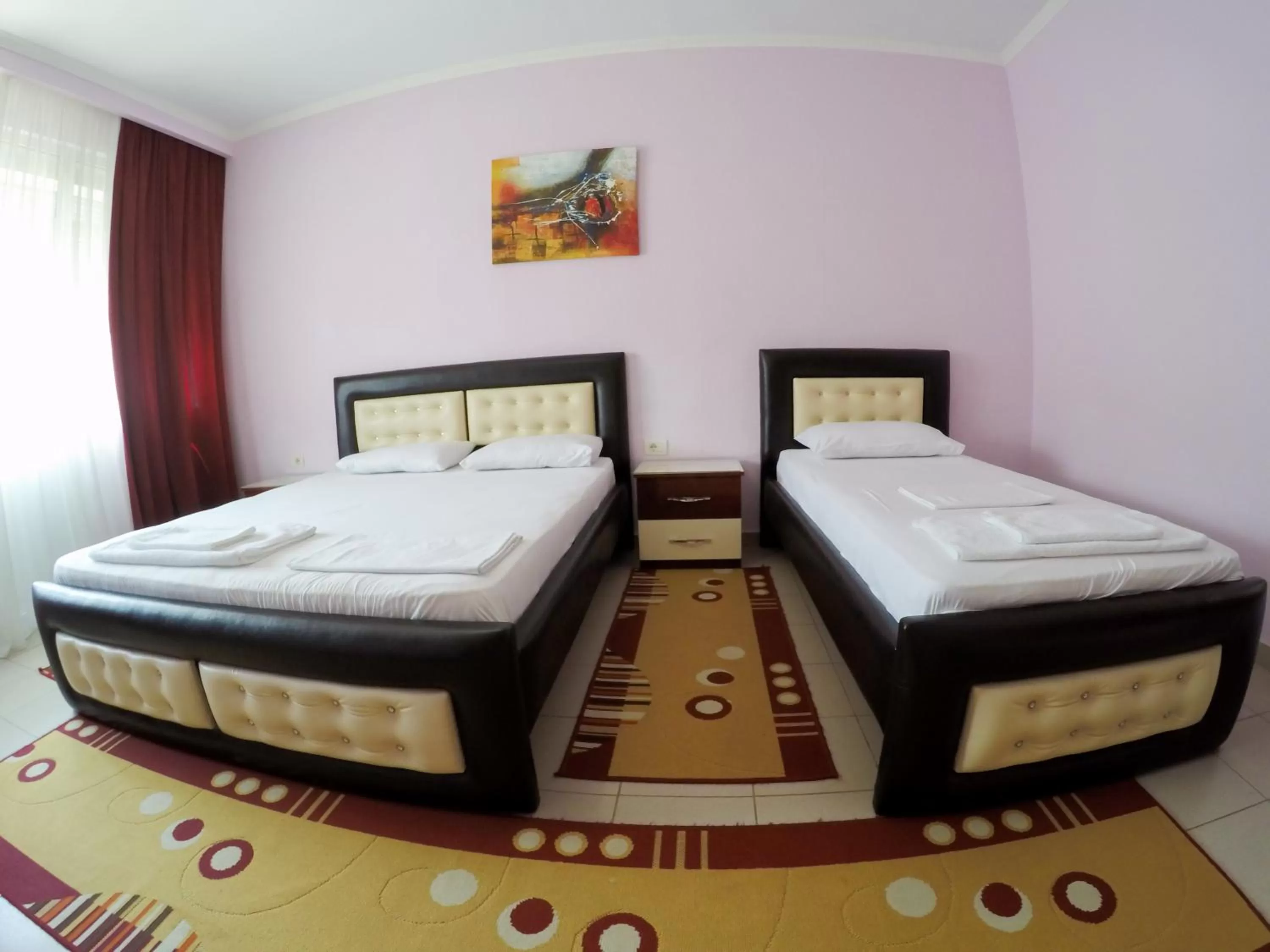 Bed in Hotel Freskia