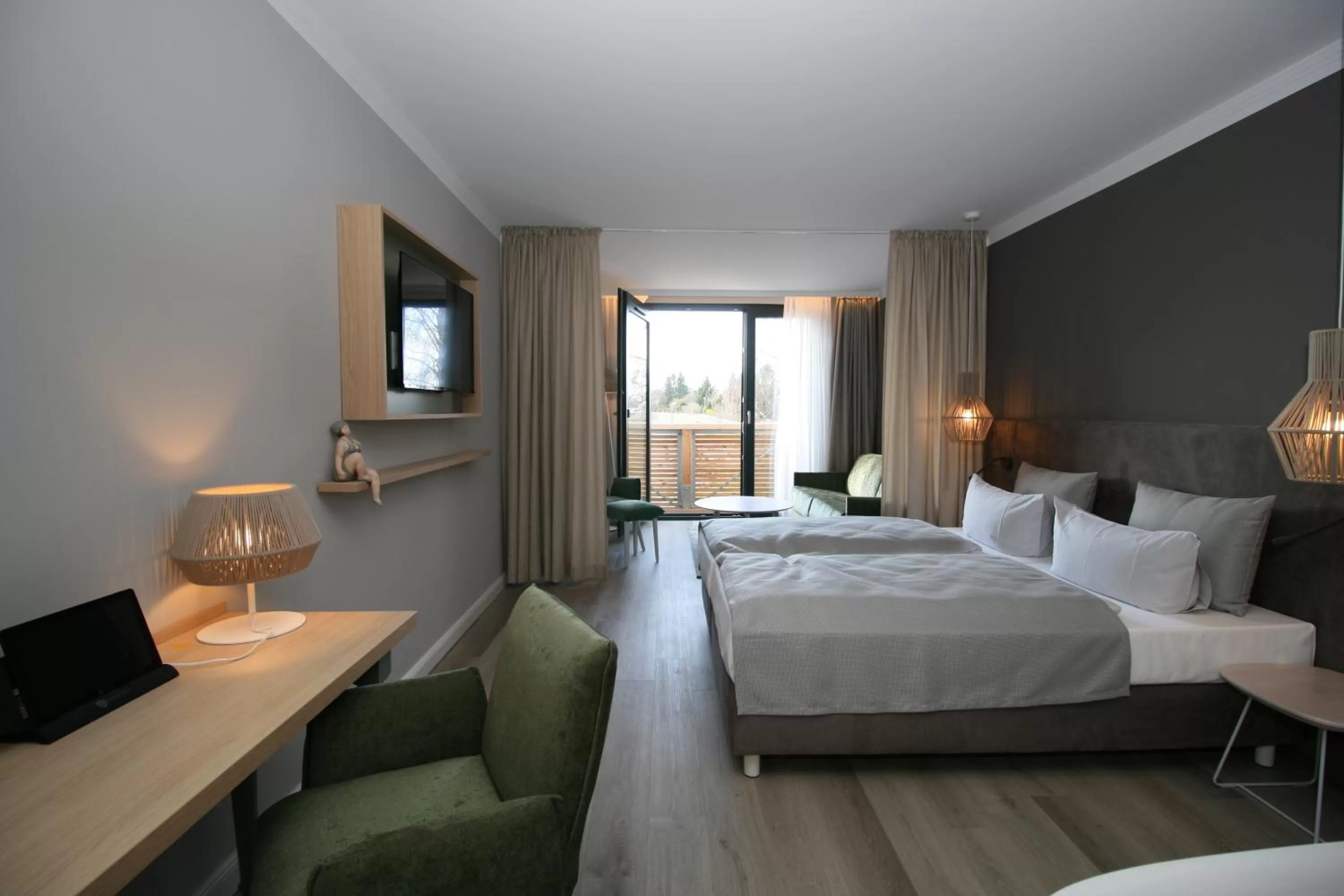 Photo of the whole room, Bed in Landhotel Rittmeister & Kräuter-SPA Adults Only