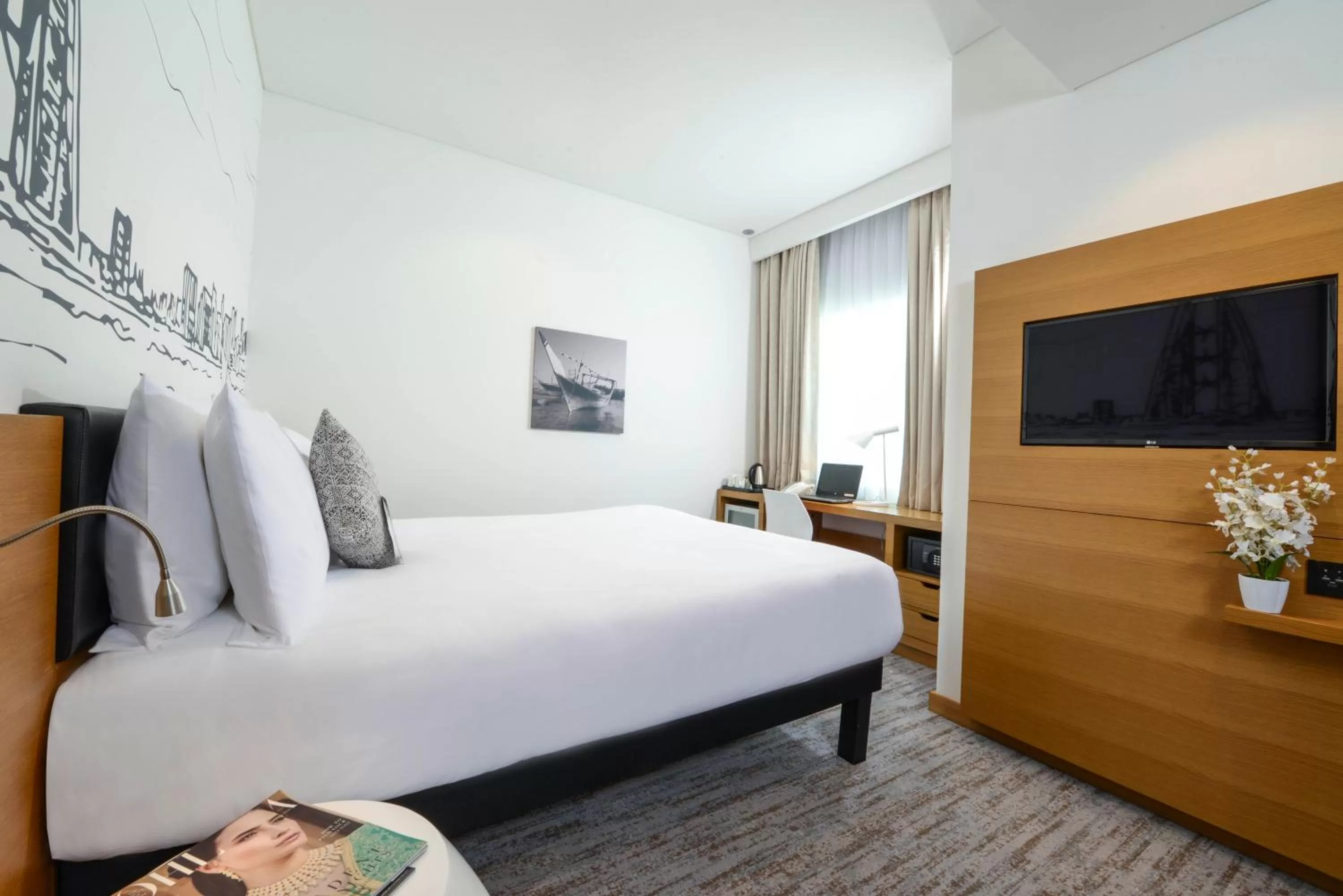 Bedroom, Bed in ibis Styles Manama Diplomatic Area