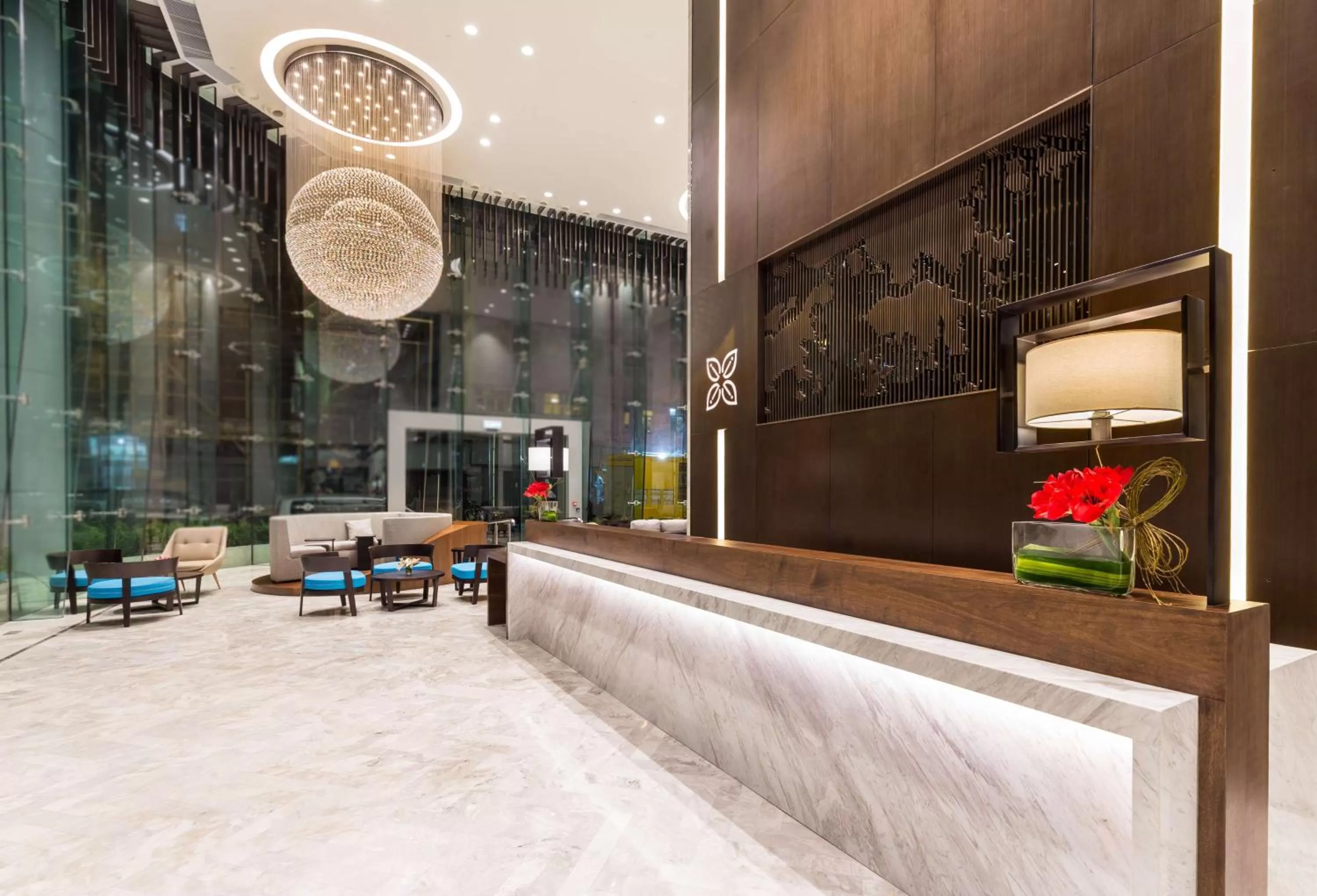 Lobby or reception in Hilton Garden Inn Hong Kong Mongkok