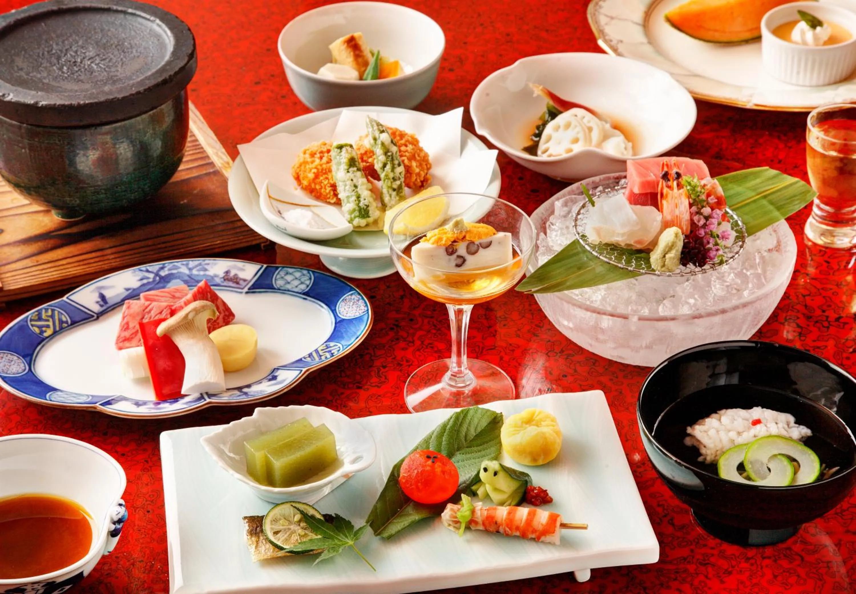 Food close-up in Nasu Onsen Sanraku