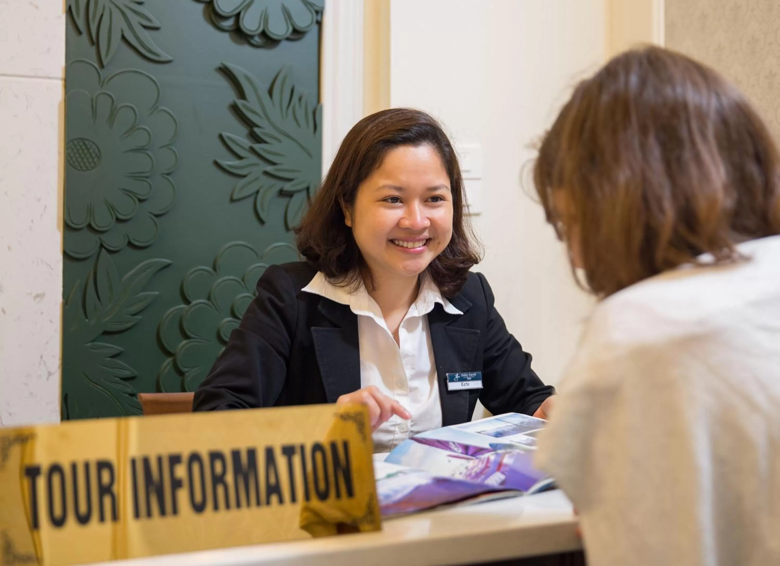 Staff in Holiday Emerald Hotel