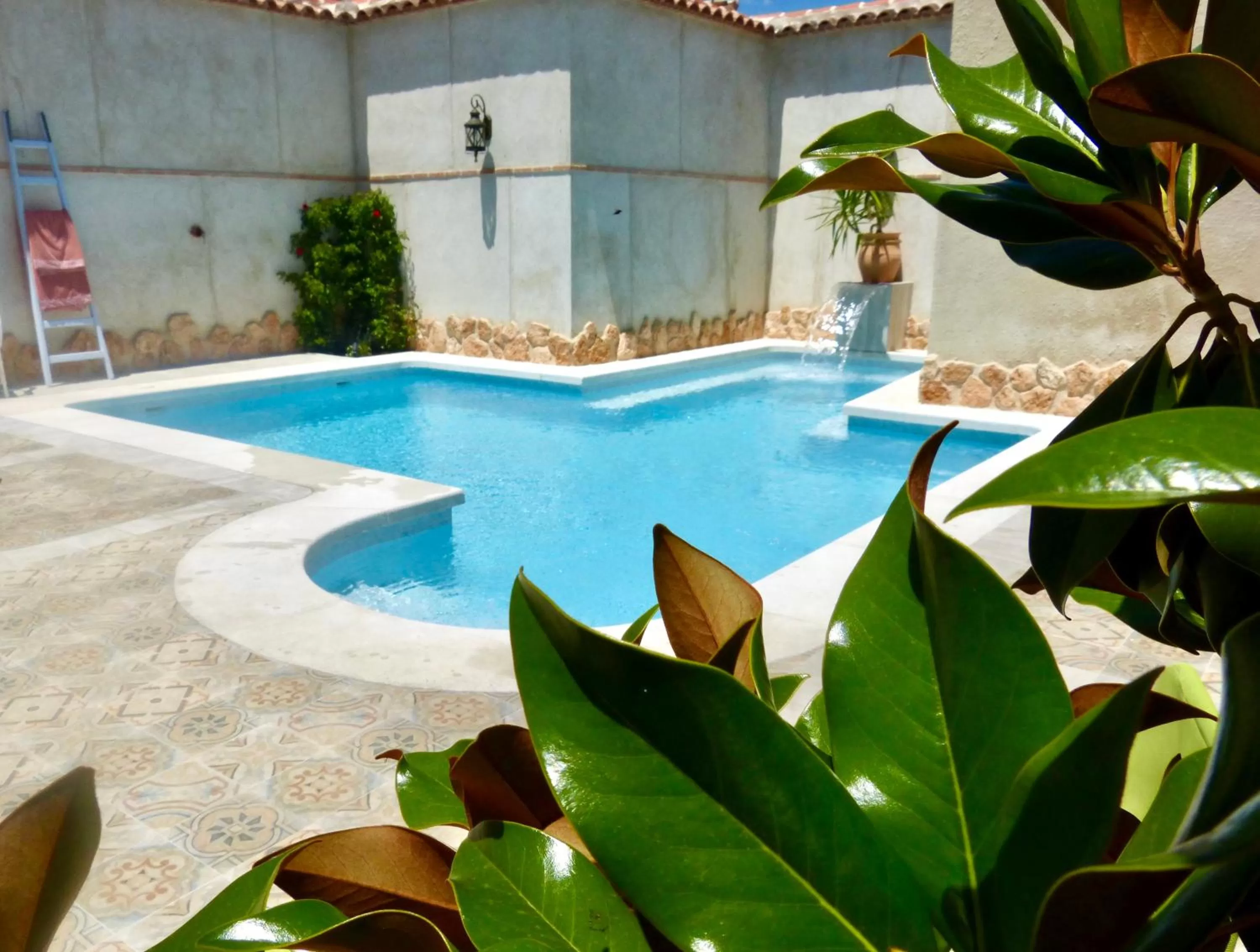 Patio in Hotel Rural Sisapo