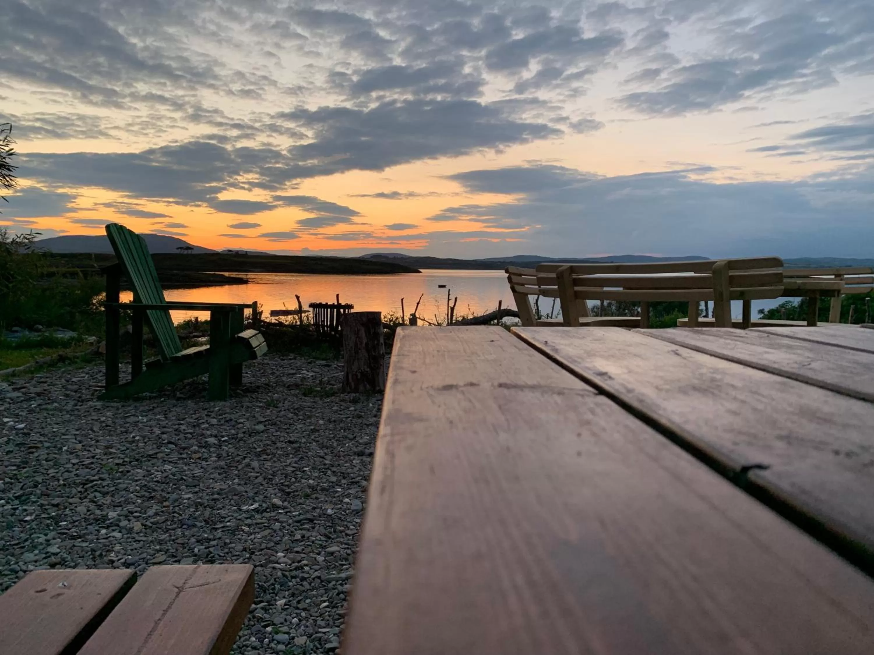 Natural landscape in Heir Island House