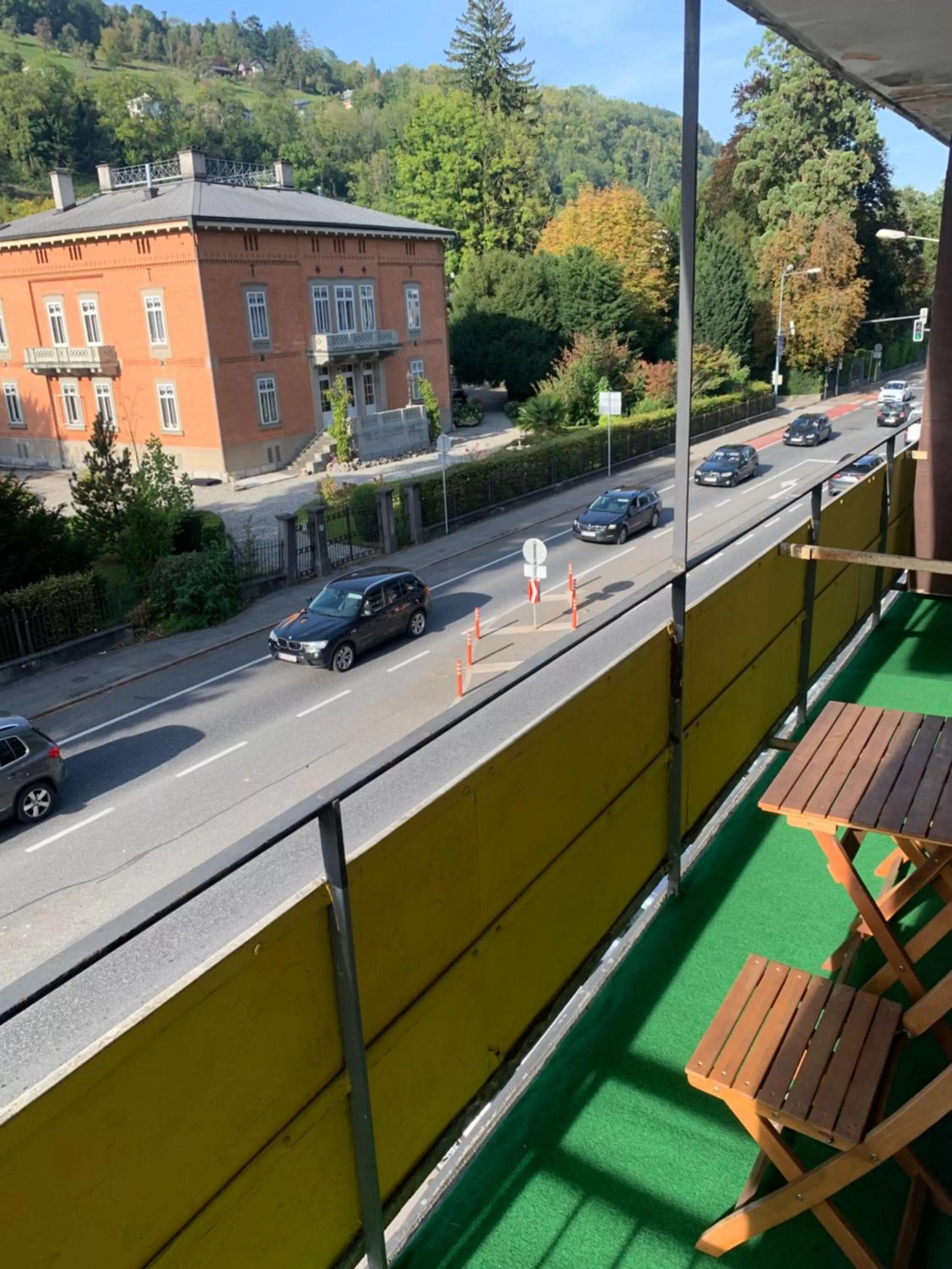 Balcony/Terrace in Hotel am Bahnhof