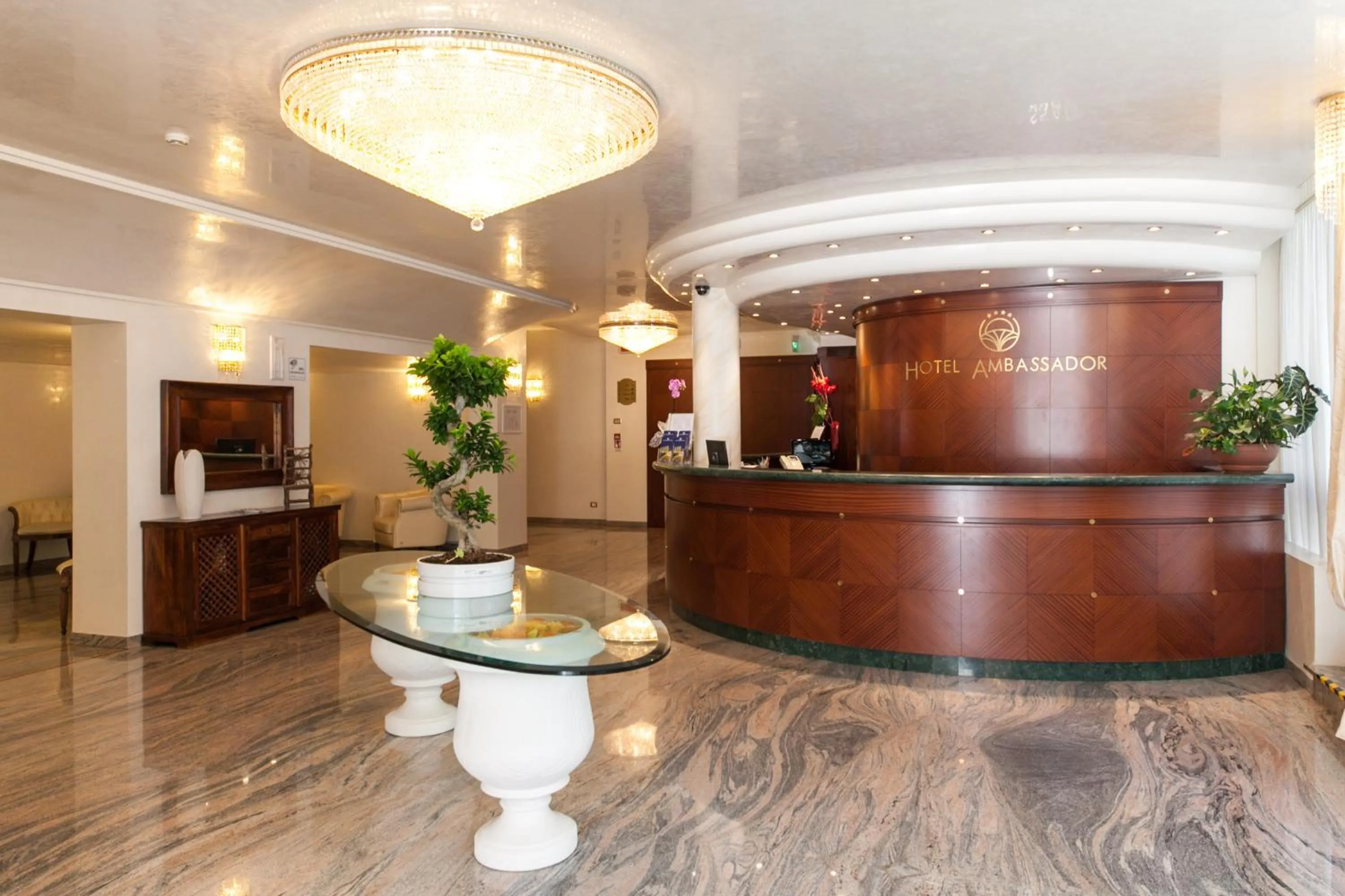 Lobby or reception in Hotel Ambassador