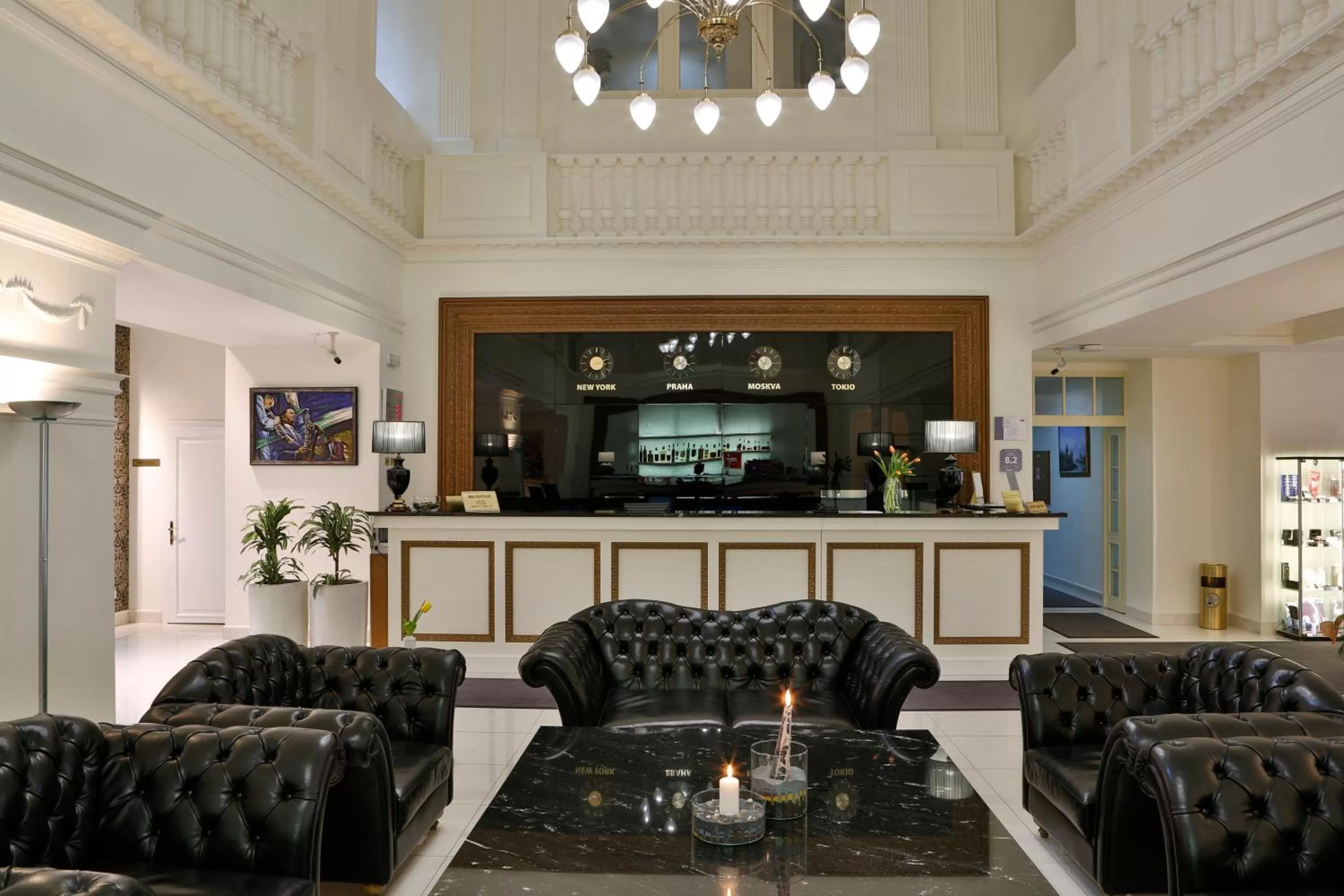 Lobby or reception in Hotel Kolonada