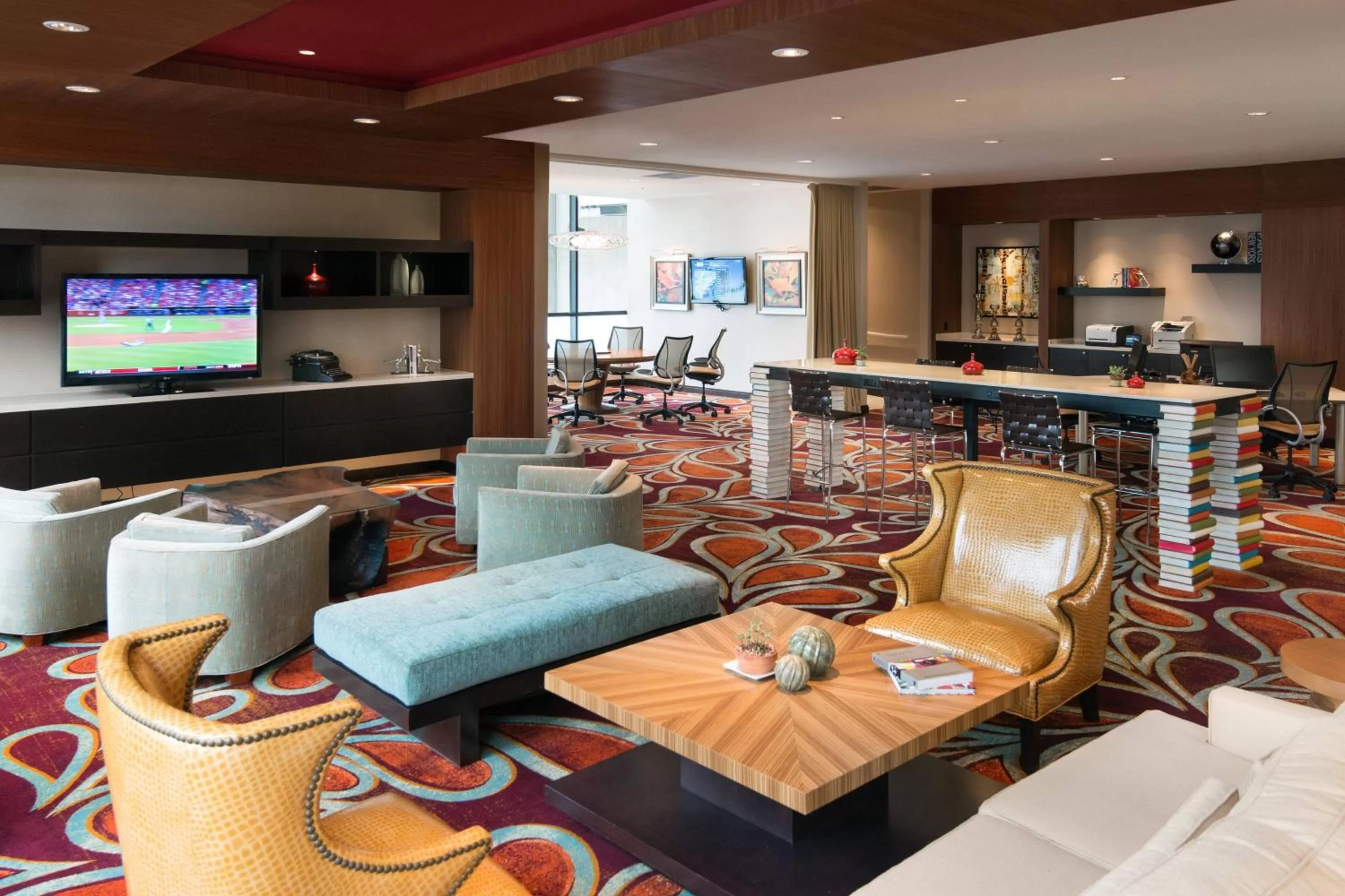 Lounge or bar in Dallas Marriott Downtown