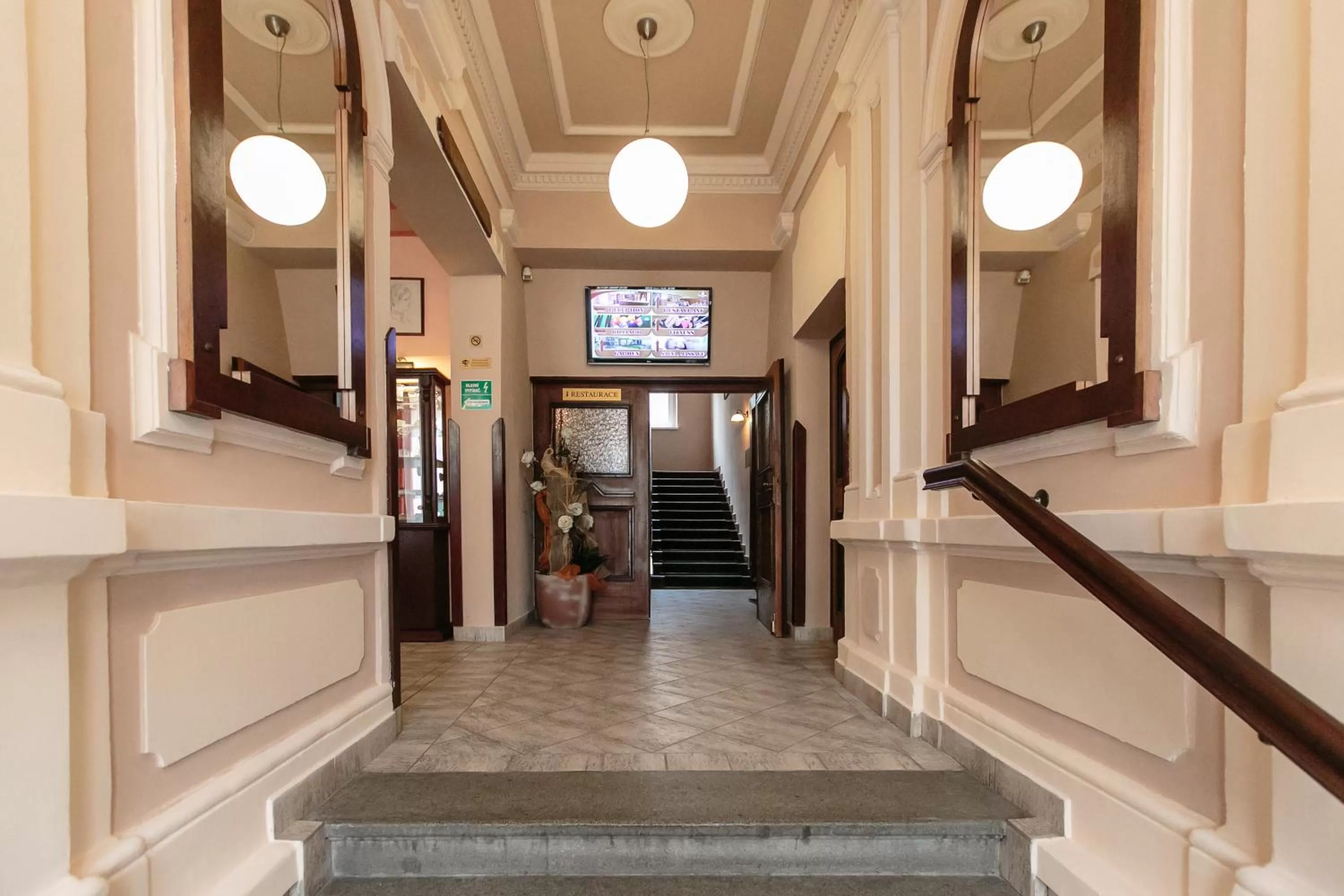 Lobby or reception in Hotel Victoria