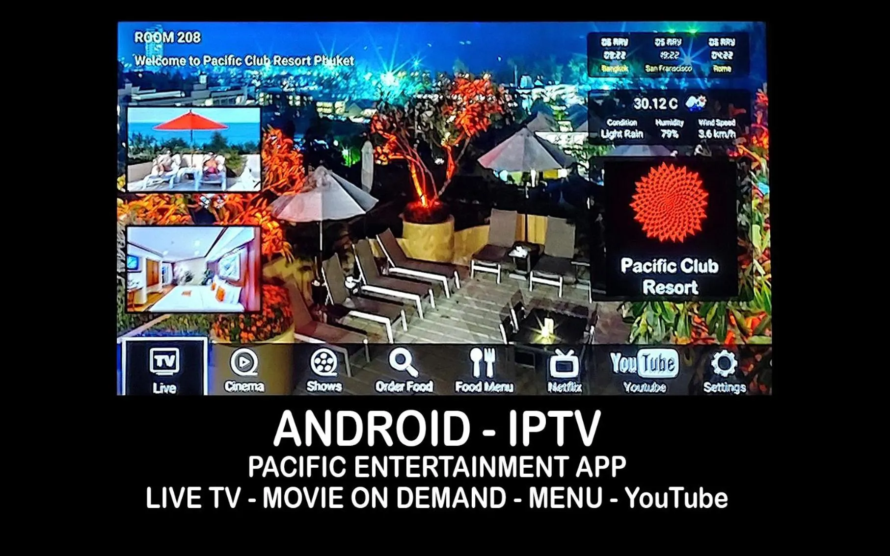 TV and multimedia in Pacific Club Resort