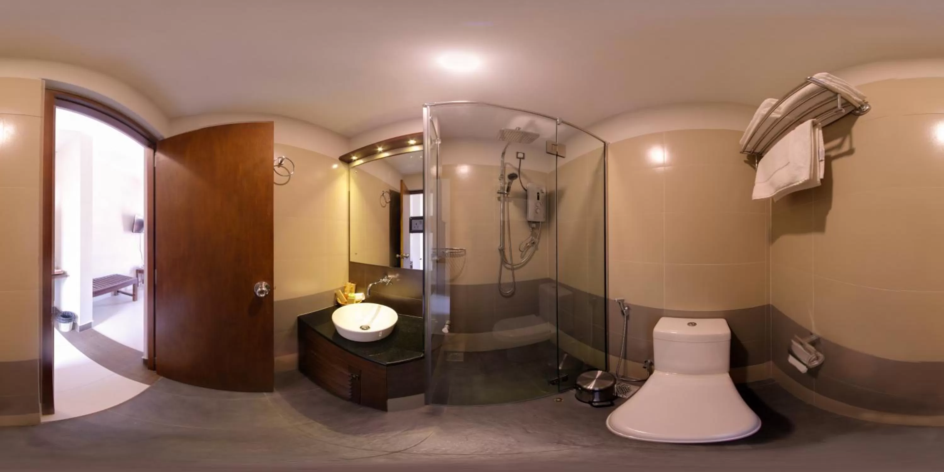 Bathroom in Hive 68 Hotel and Resorts - Negombo