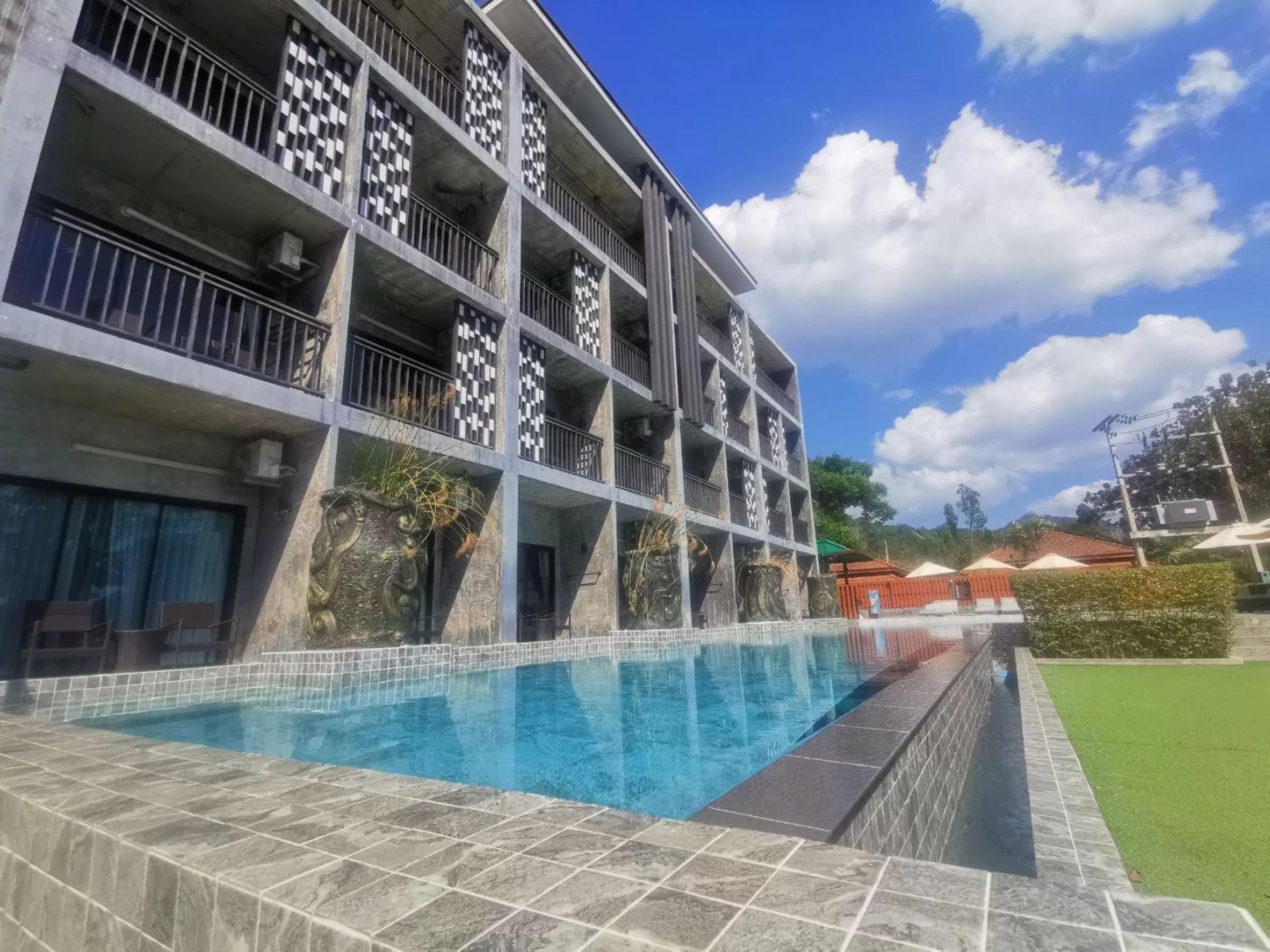 Swimming pool in Maneetel Krabi Beachfront-SHA Plus