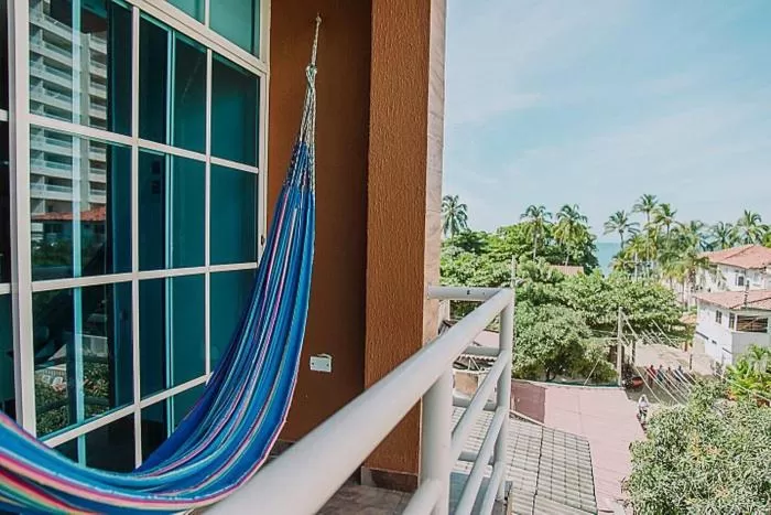Balcony/Terrace in Aw Hotel Palm Bay Bello Horizonte