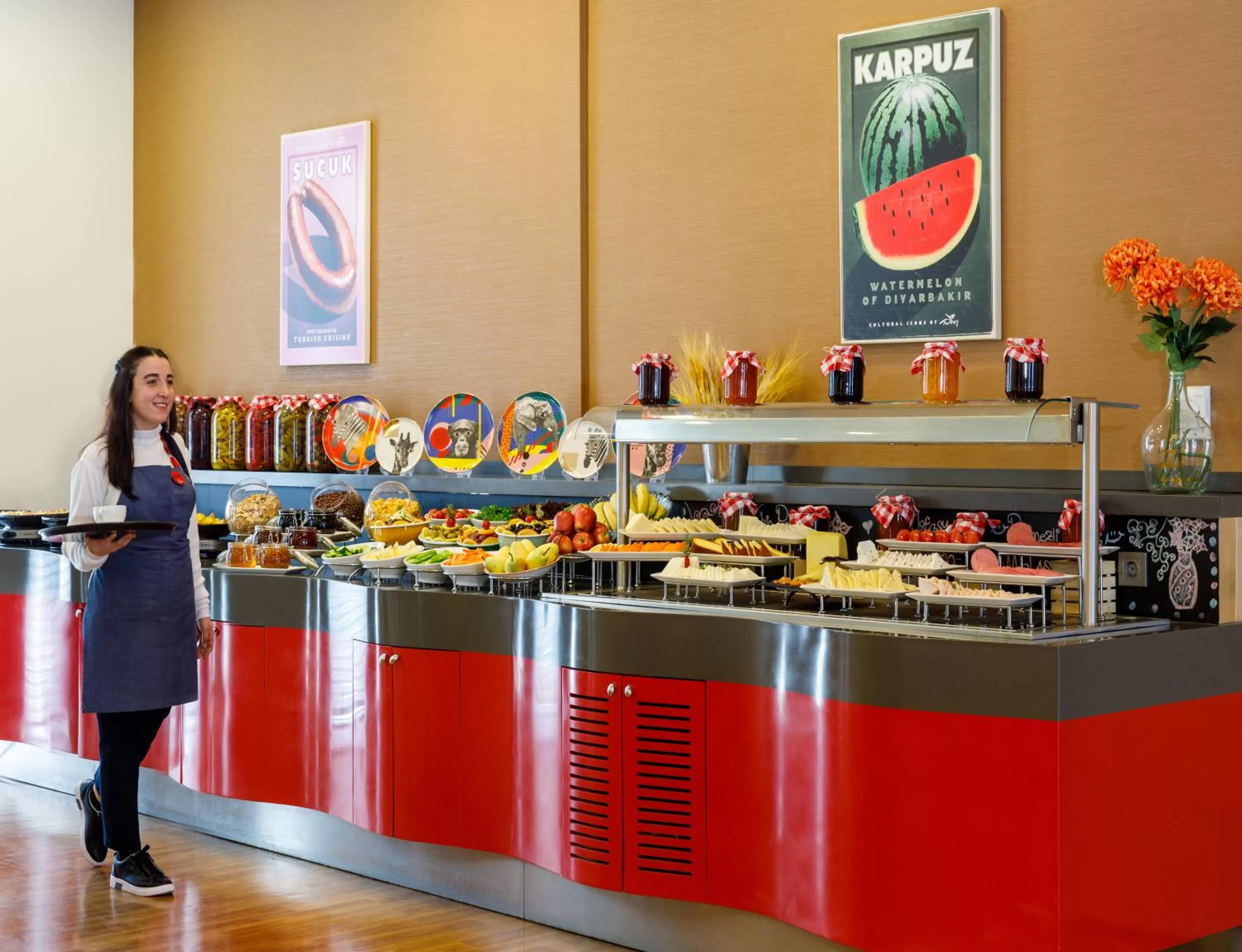 Buffet breakfast in Ibis Istanbul Esenyurt