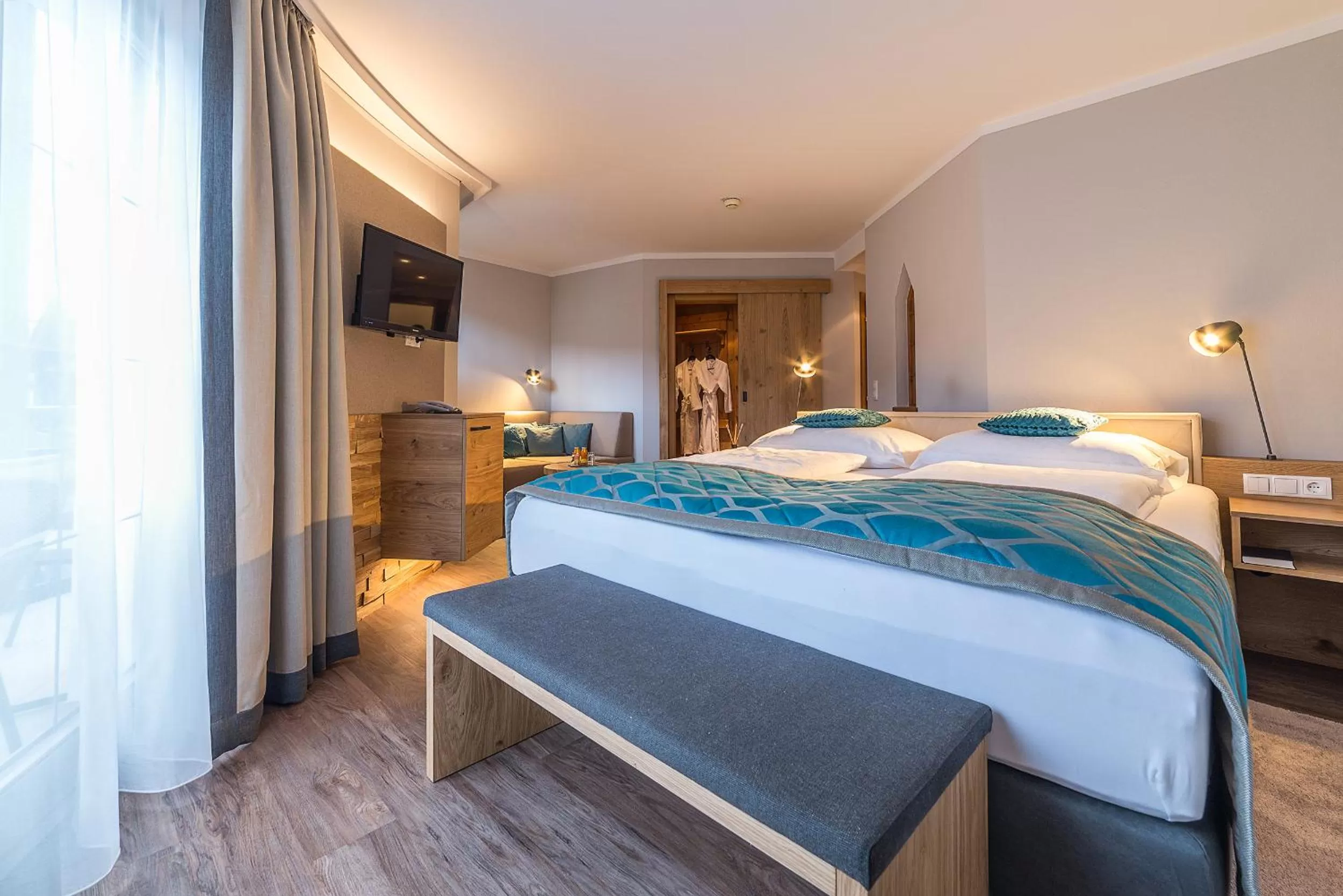 Photo of the whole room, Bed in Wohlfühlhotel Schiestl