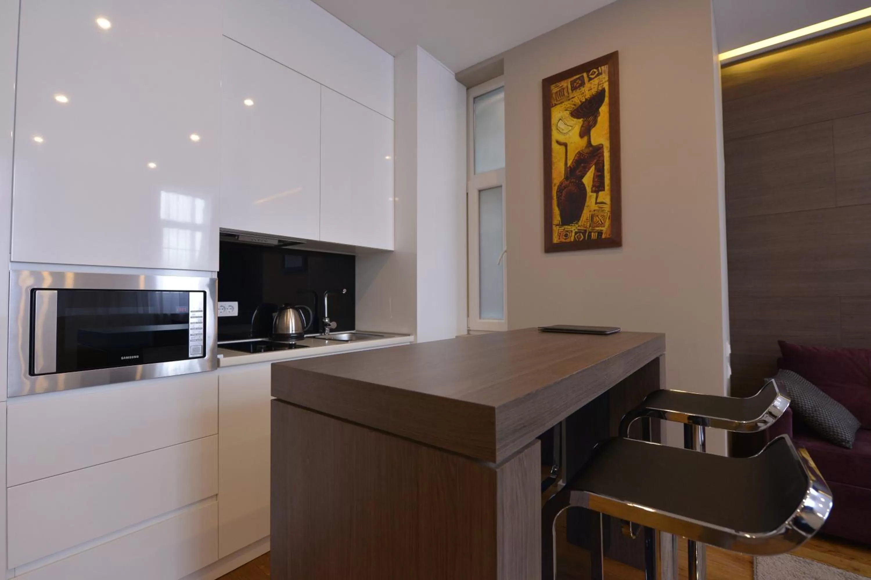 Kitchen or kitchenette in Boutique Rooms