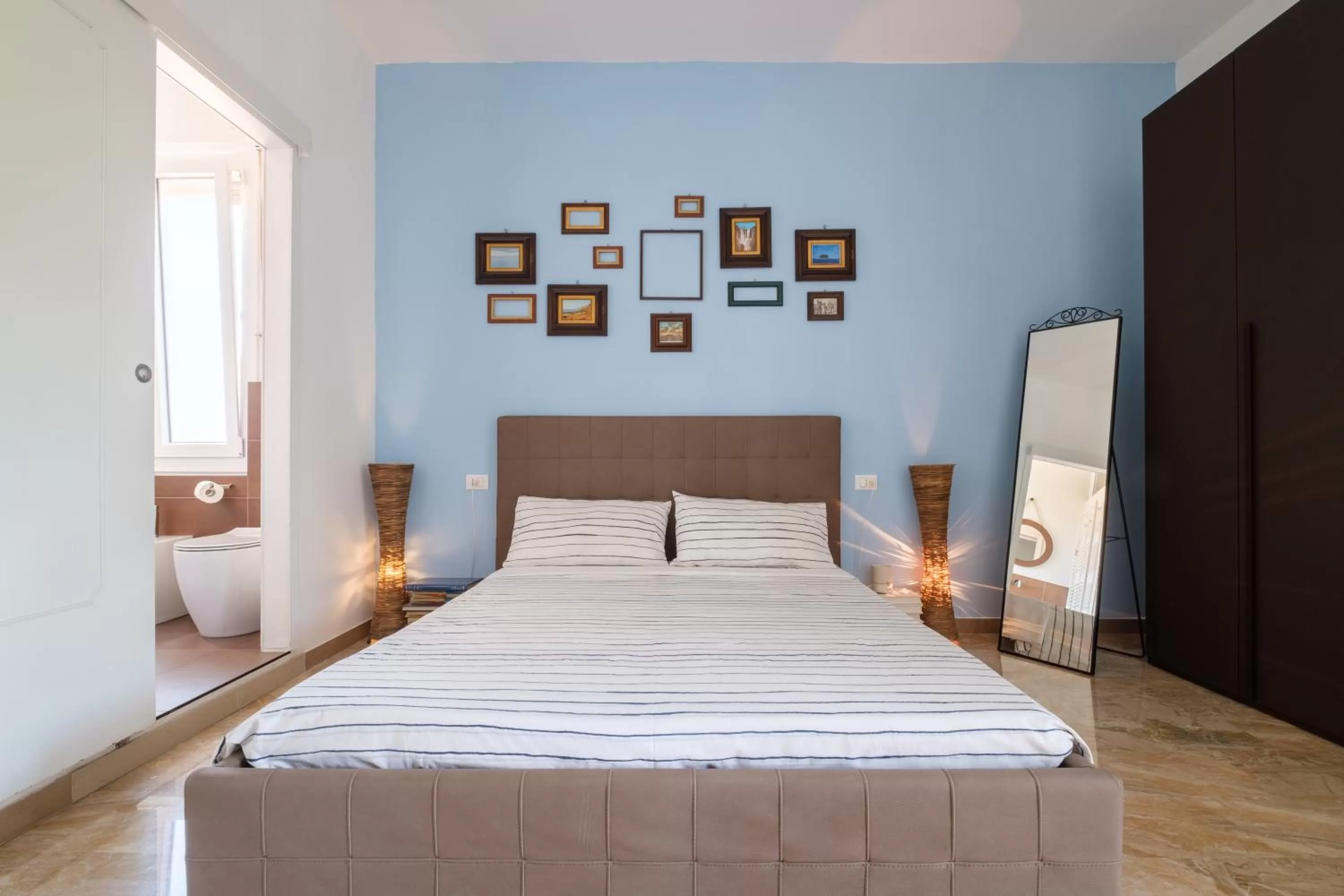 Bed in Fabula Rooms 3 Suites with private bathroom