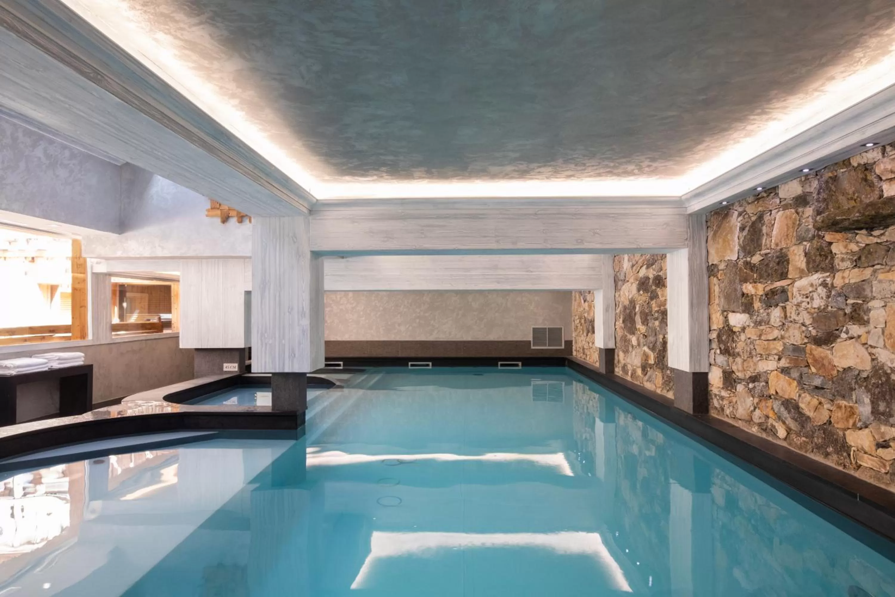 Swimming pool in Hotel La Chaudanne