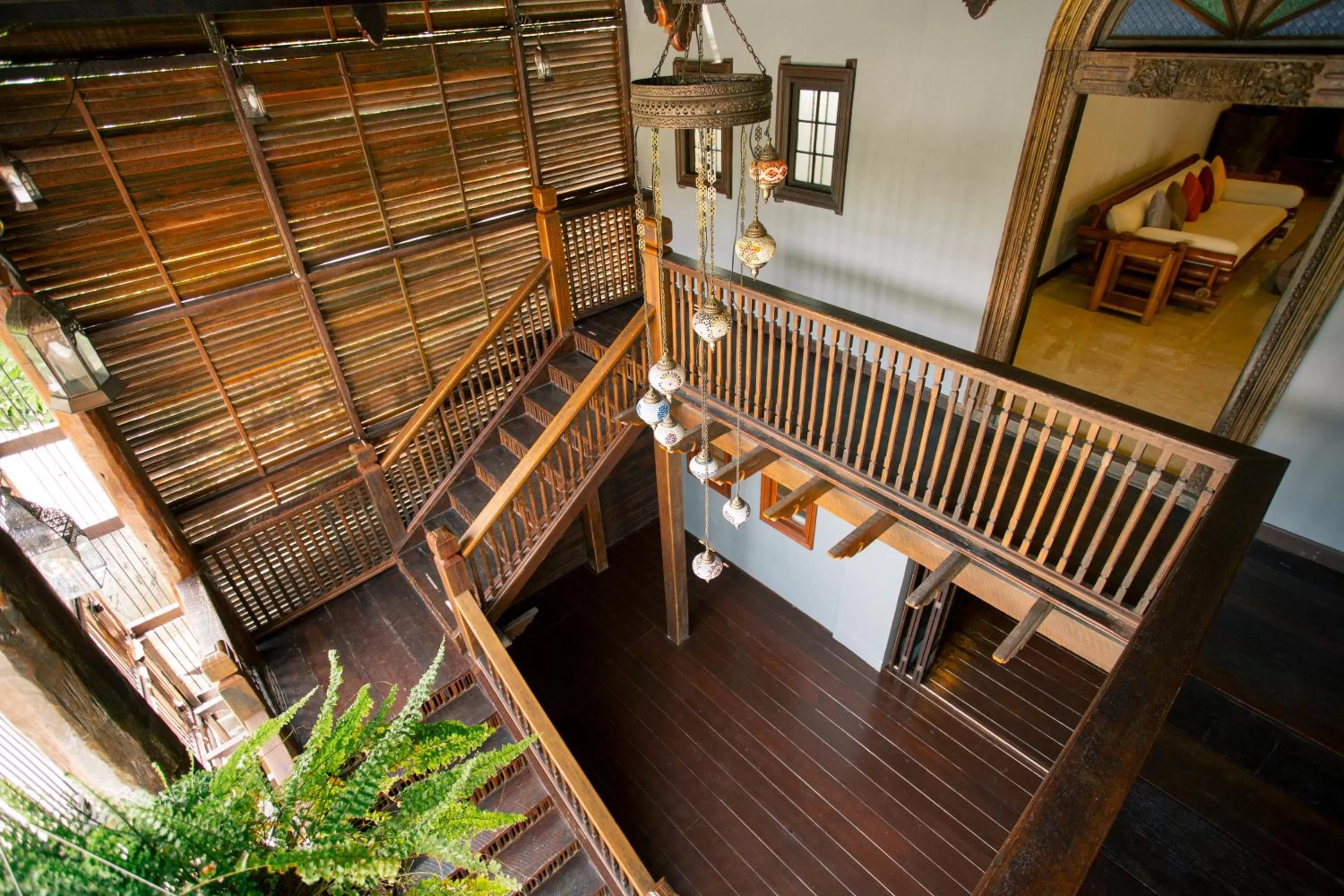 Bed in Night Bazaar Inn