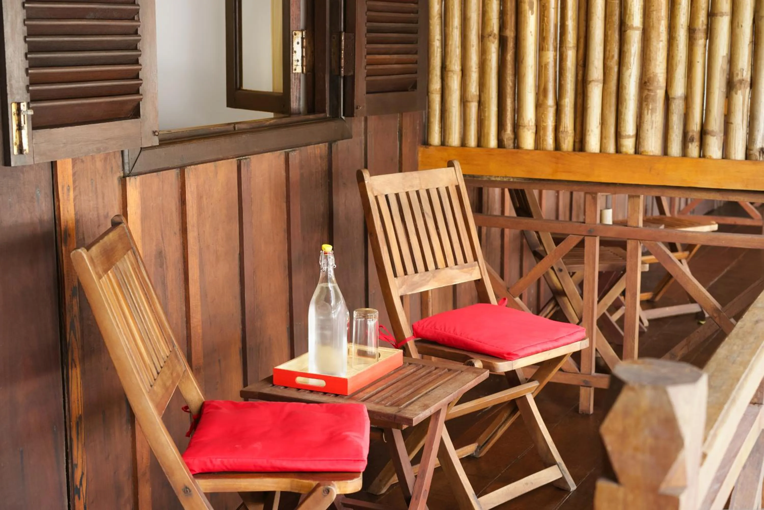 Patio in Sok San Beach Resort