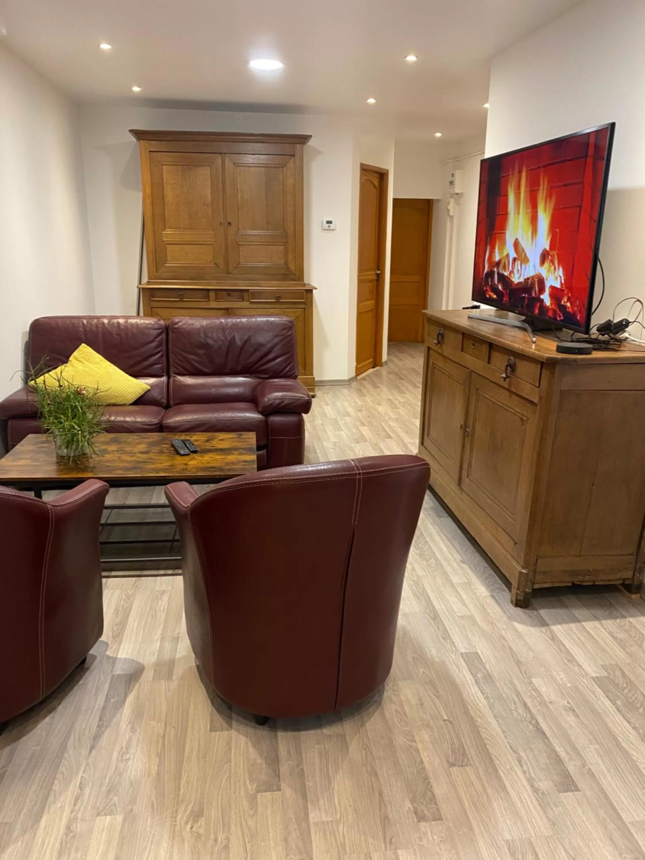 Communal lounge/ TV room, Seating Area in La Chambre d'Angèle