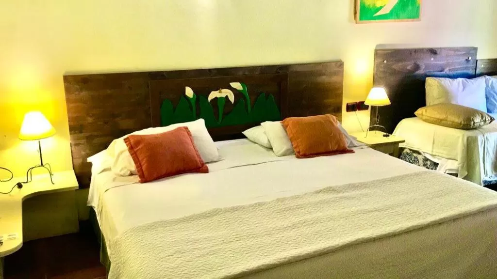 Bed in Boutique Hotel De La Fonte & Restaurant