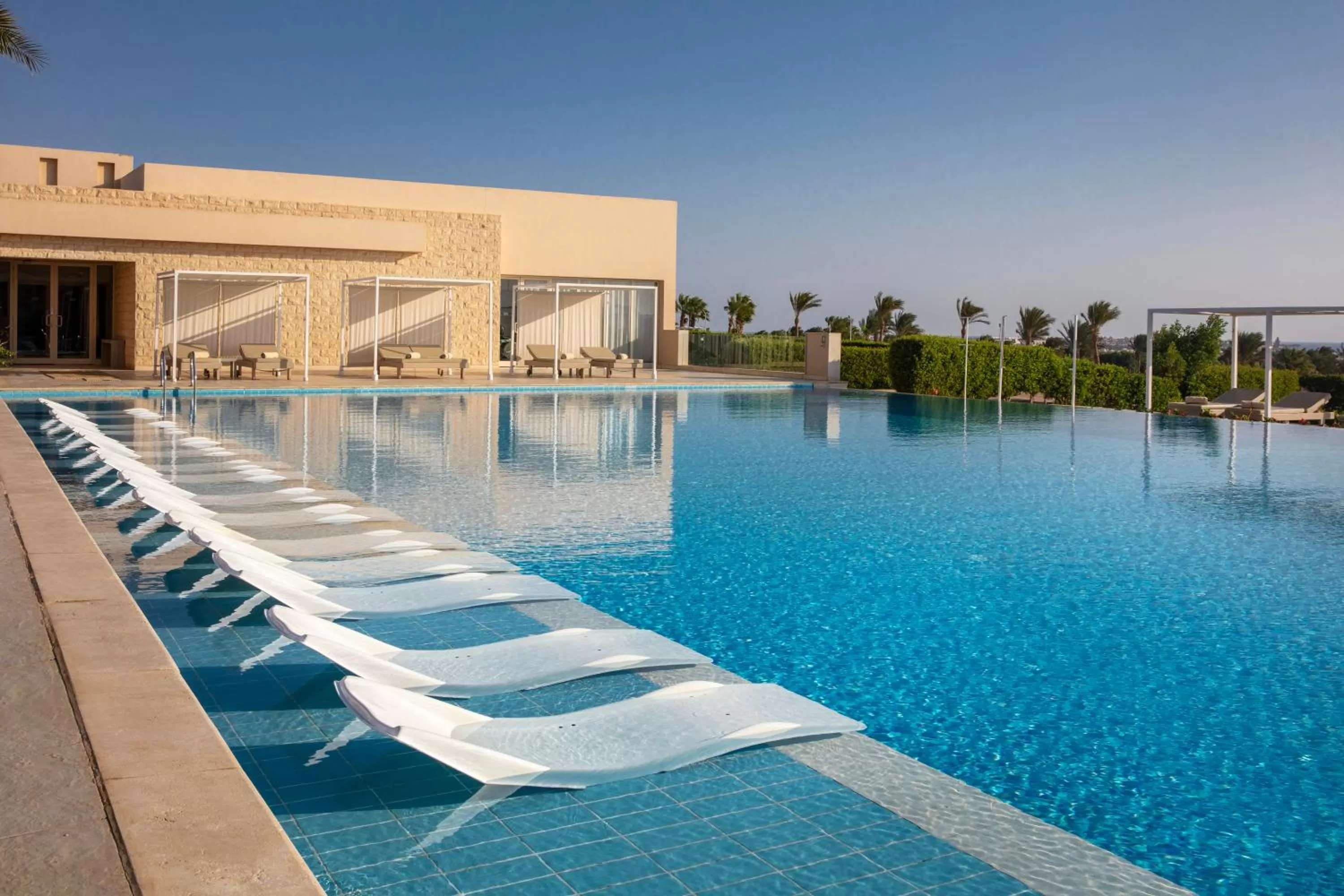 Pool view in Steigenberger Makadi - Adults Friendly 16 Years Plus