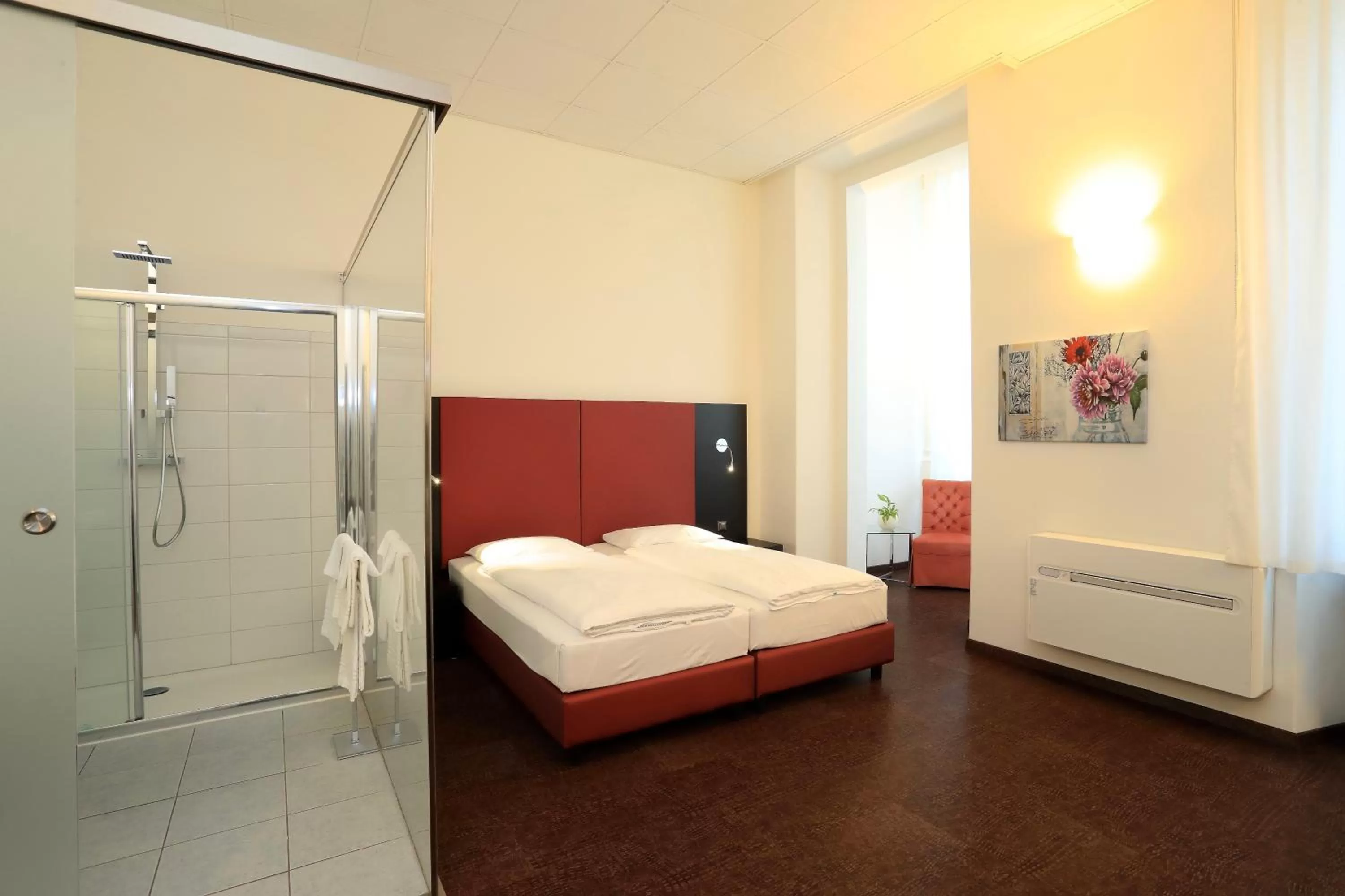 Bedroom, Bed in Hotel Rio Muralto