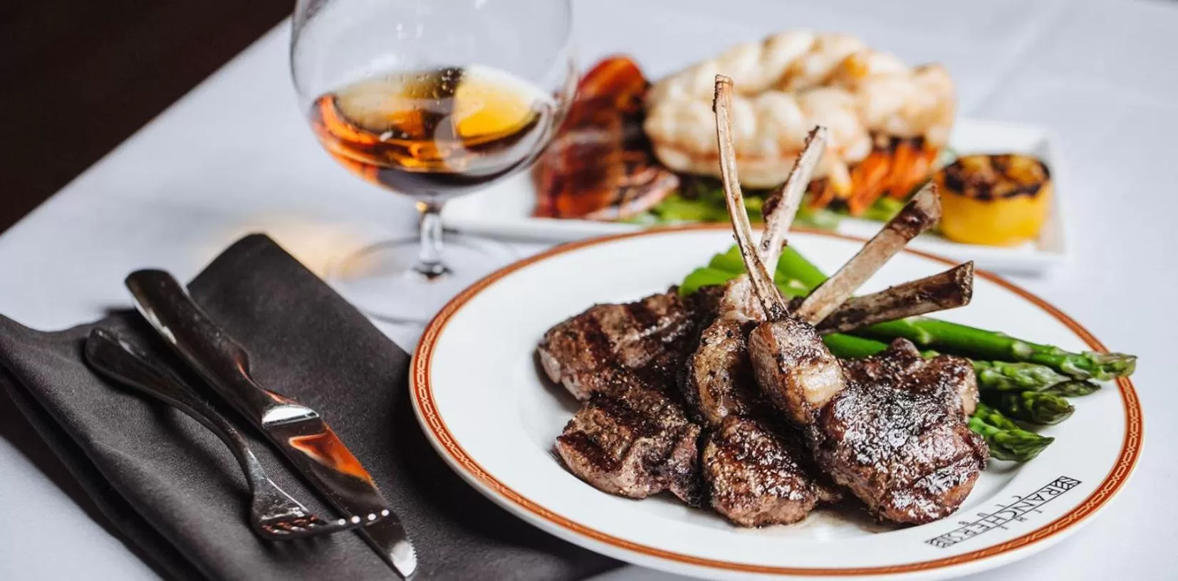 Food close-up in The Atherton Hotel at OSU