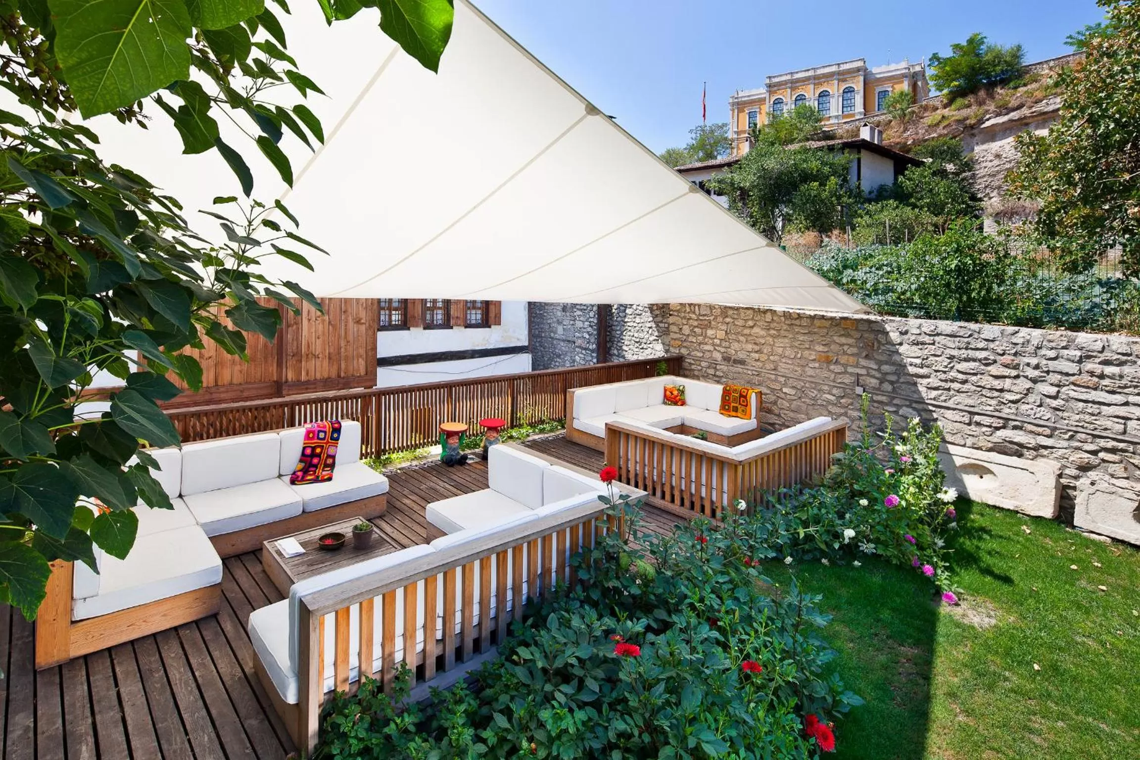 Garden in Gulevi Safranbolu Heritage Hotel