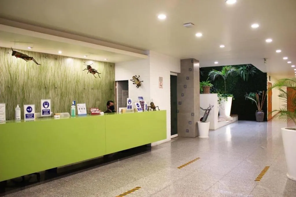 Lobby or reception in Aranzazu Eco
