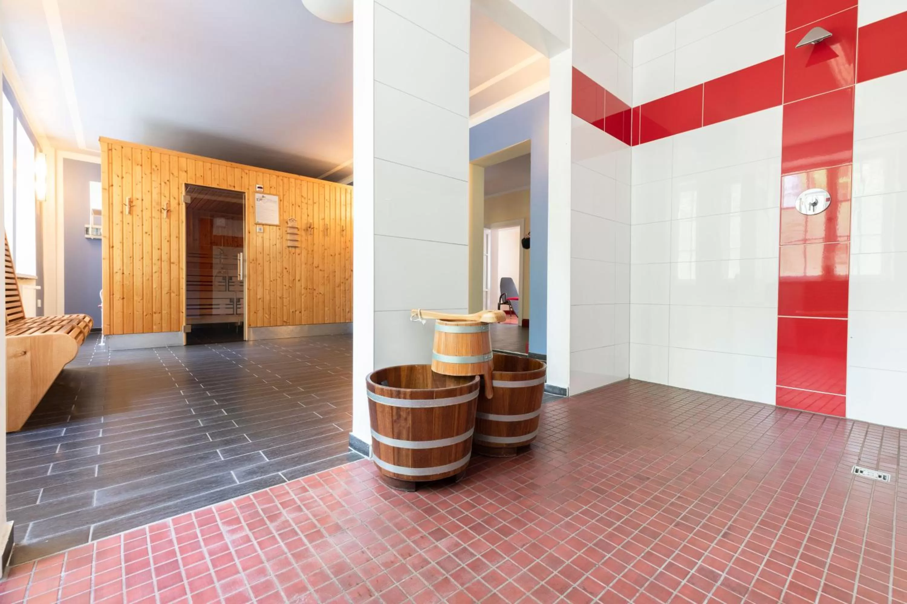 Sauna in seezeit-resort am Werbellinsee