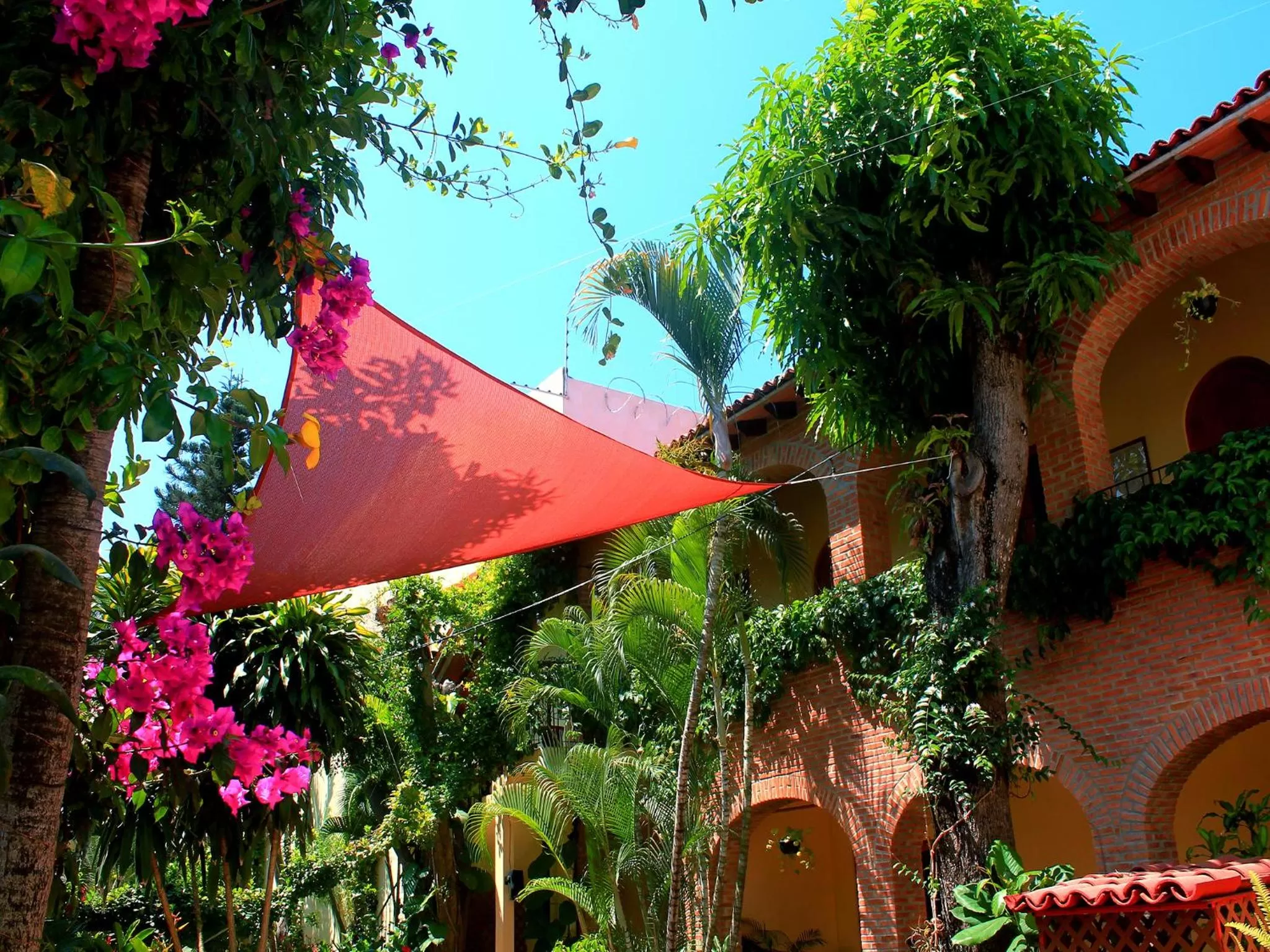 Patio in Hacienda Escondida Puerto Vallarta