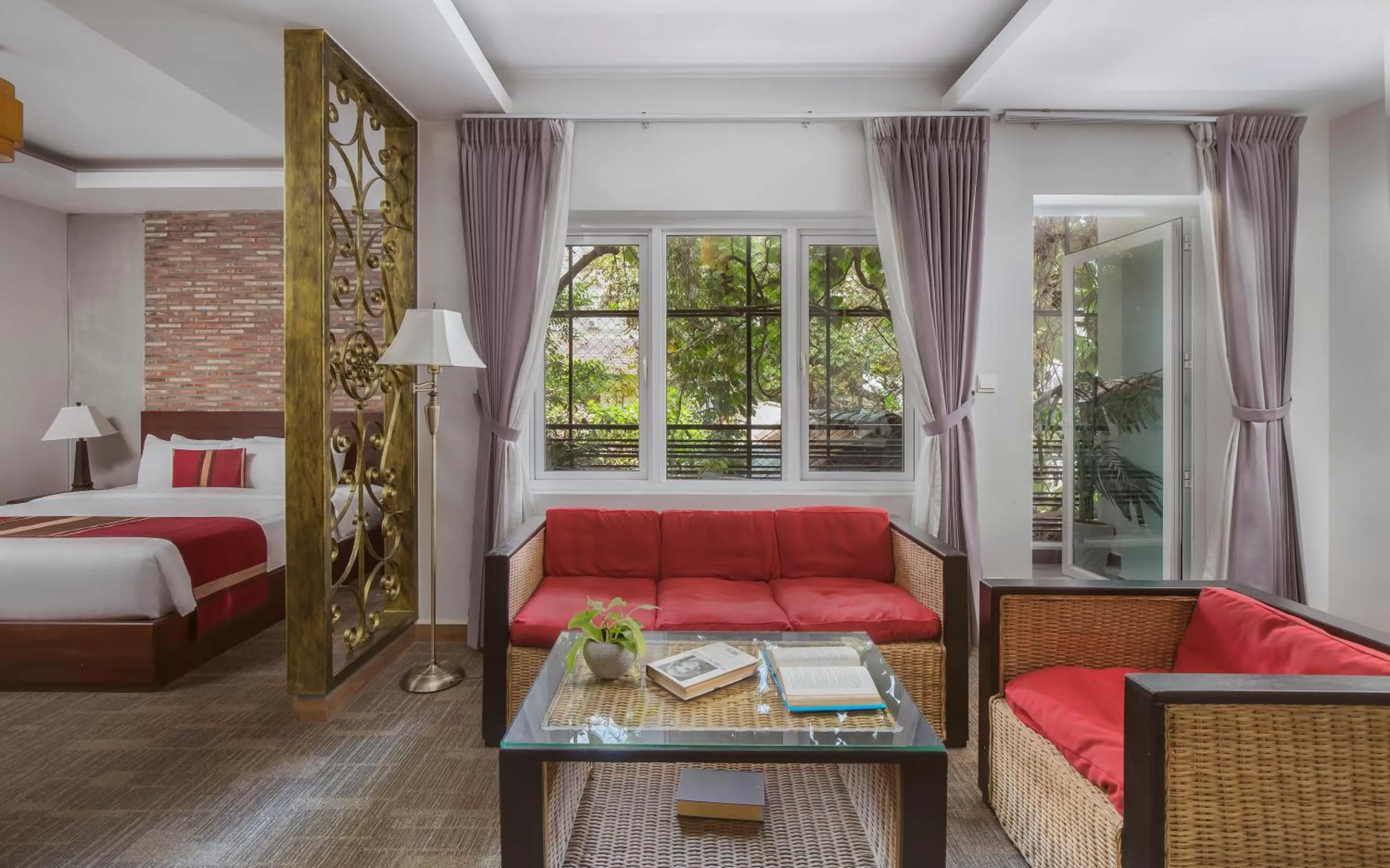 Living room, Seating Area in Sovanna Hotel