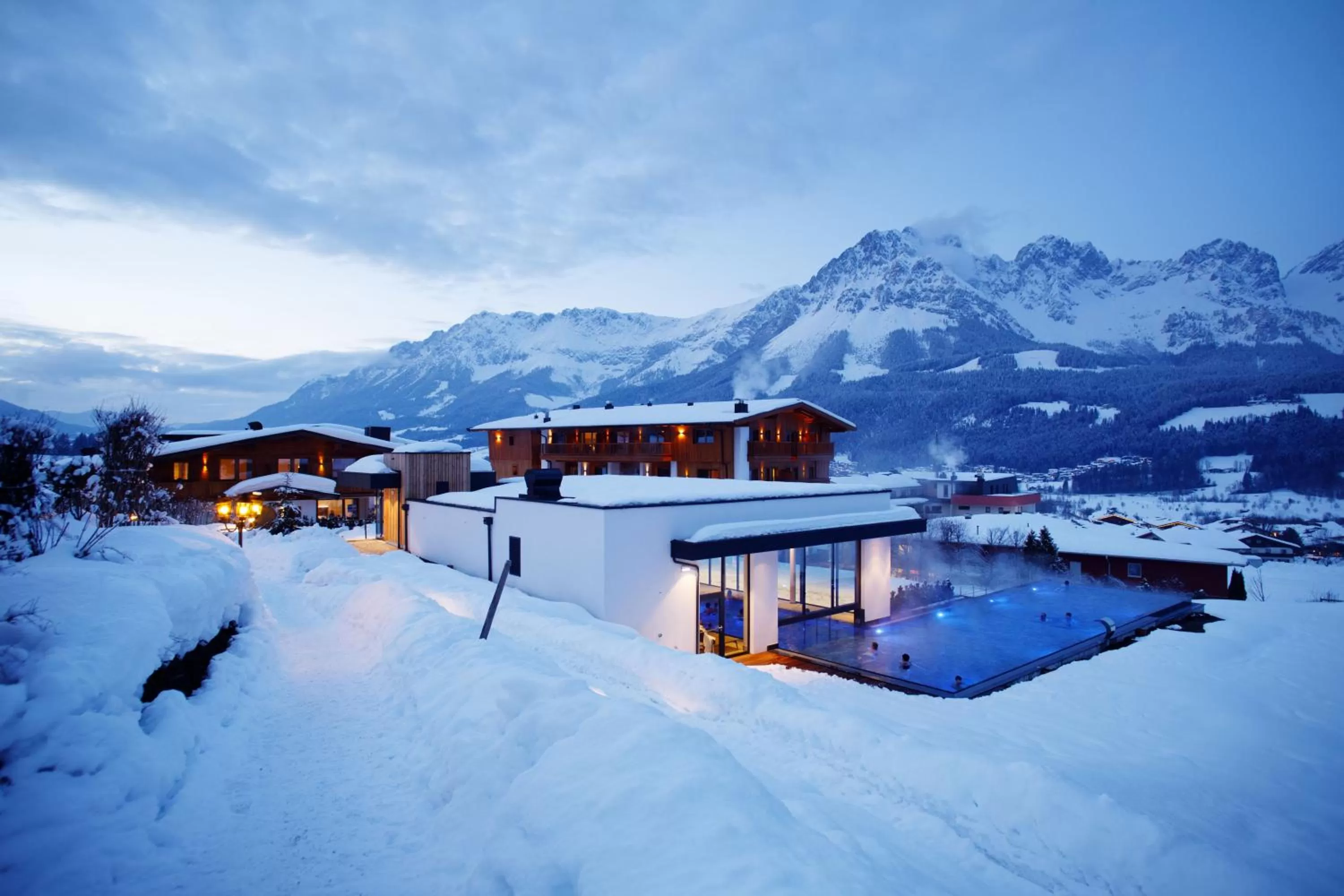 Natural landscape in Hotel Der Bär