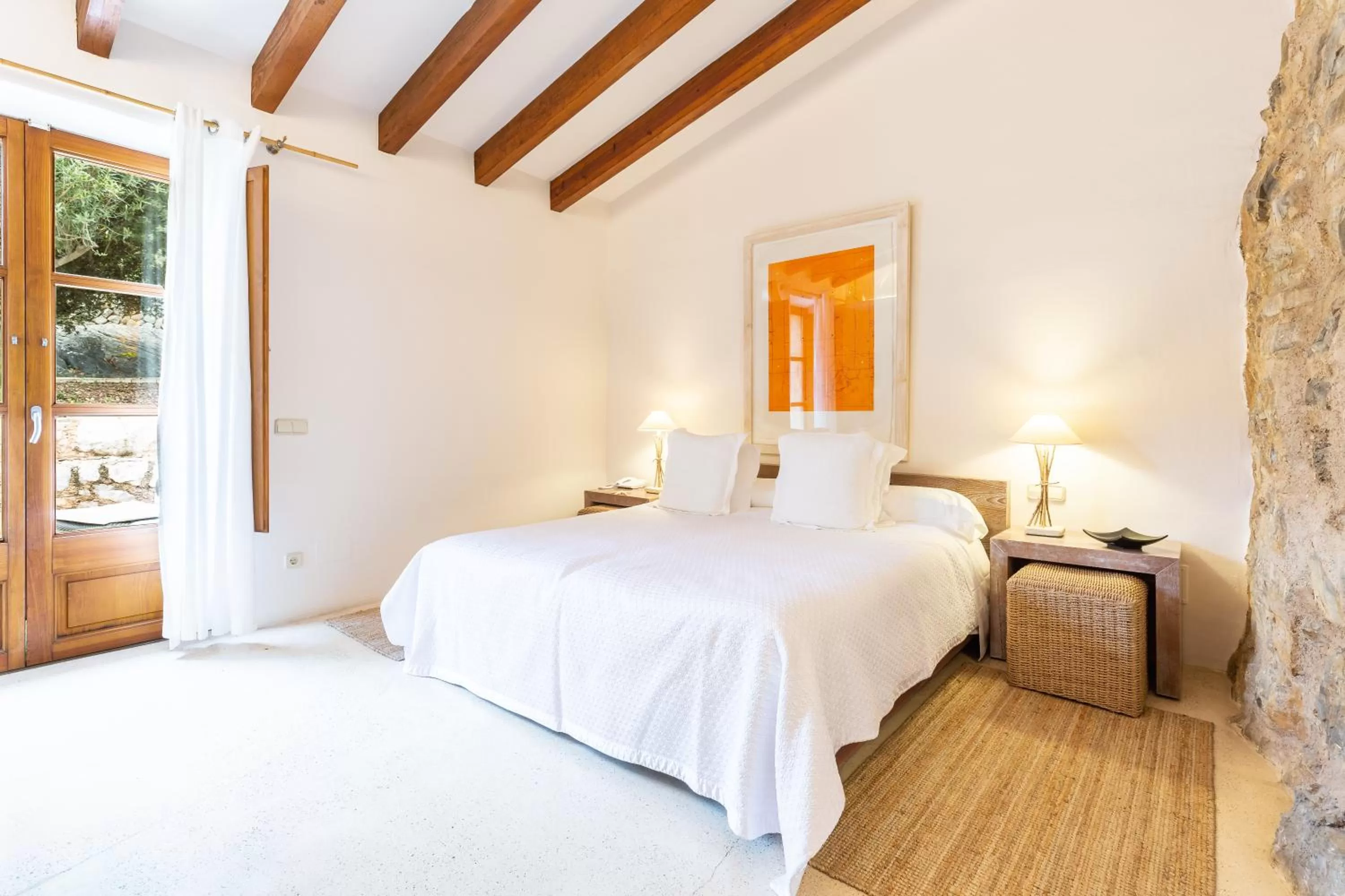 Double Room with Terrace in Cases de Son Barbassa Hotel & Restaurant