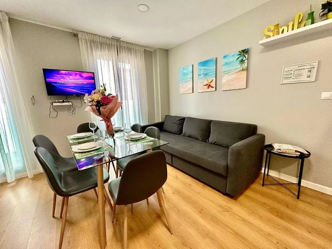 TV and multimedia in Apart-hotel Happy Life