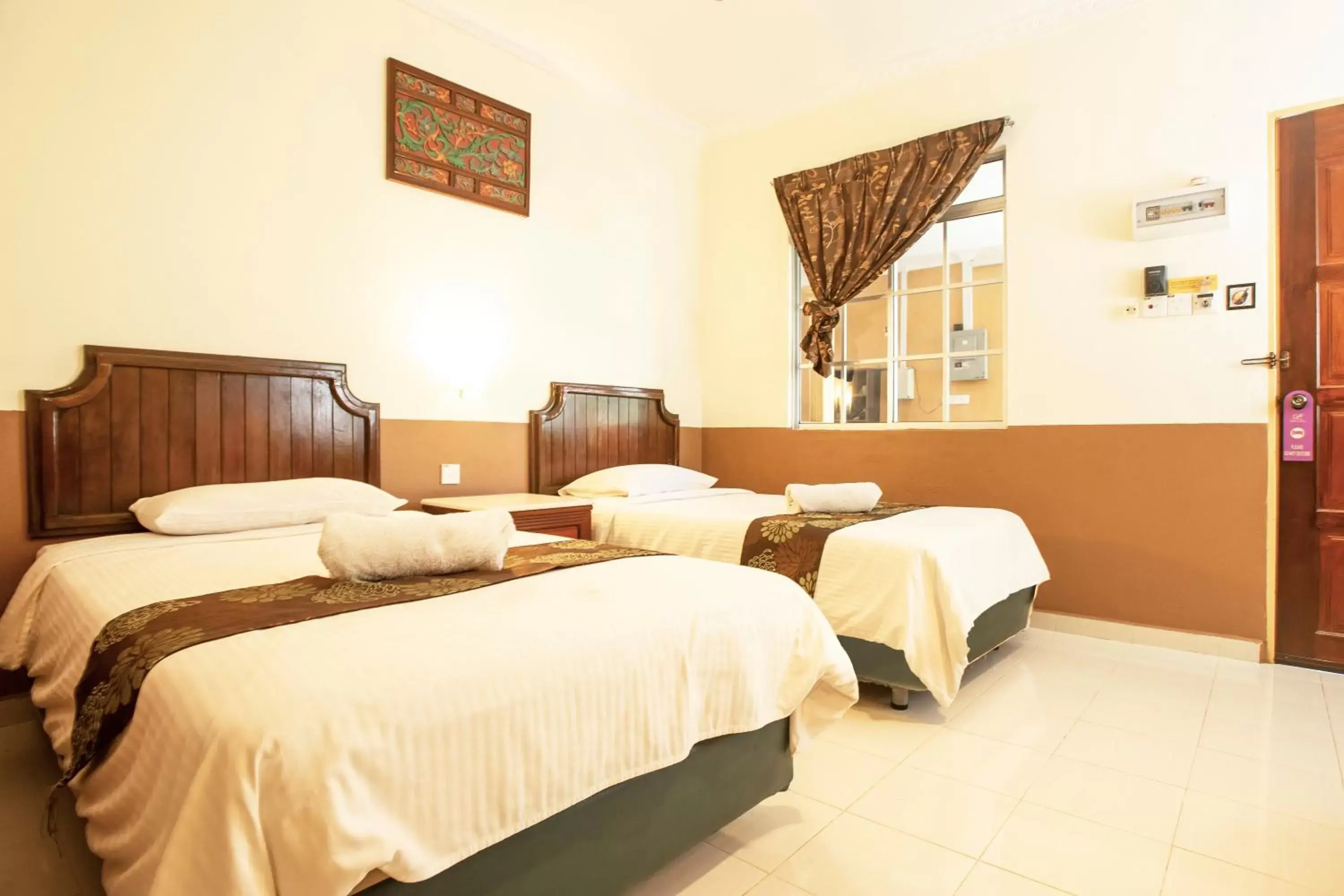 Twin Room with Garden View in NR Langkawi Motel Twin Room with Garden View in NR Langkawi Motel